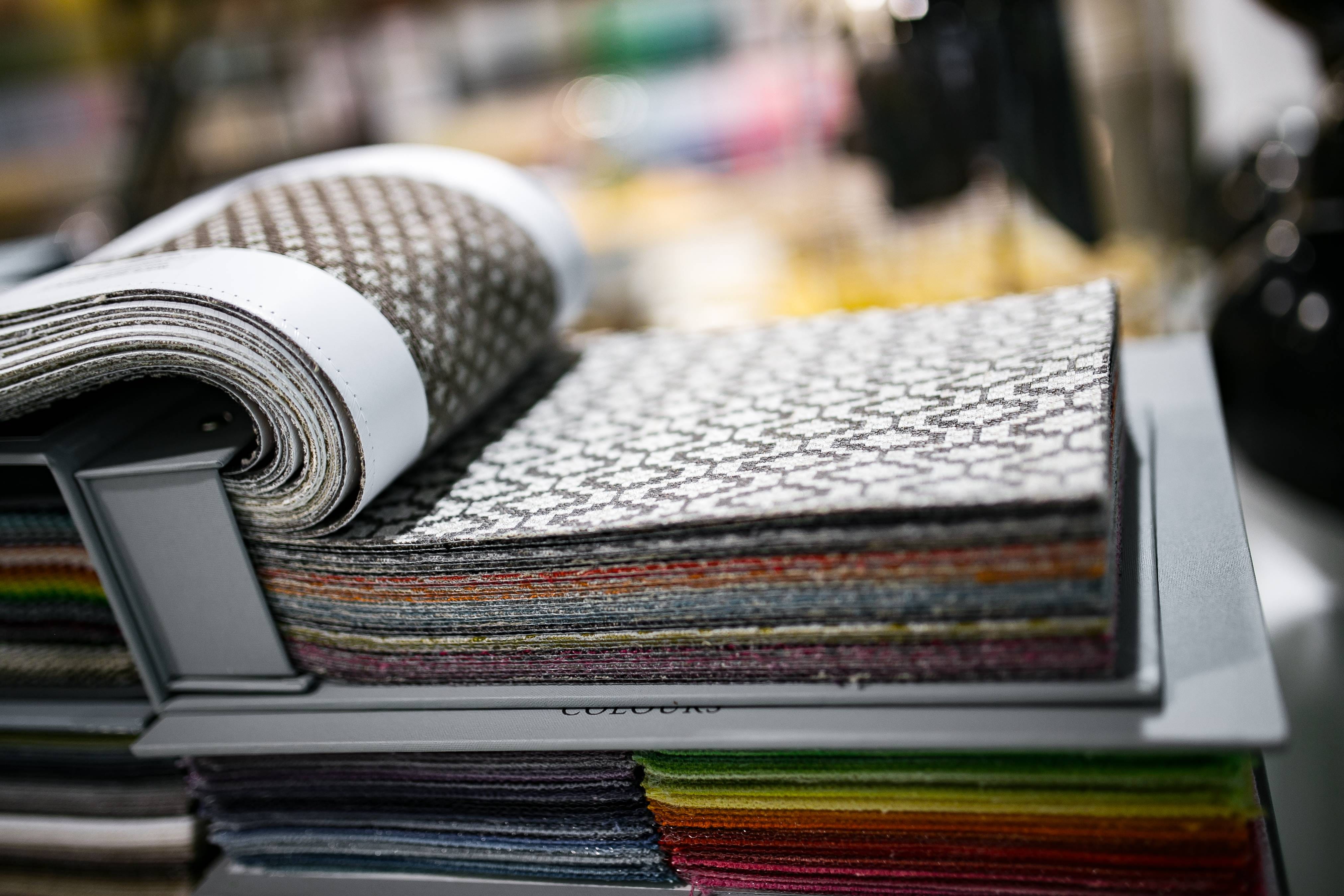 stack, textile, technology, paper, business, indoors, no people, fabric, close-up, cloth, still life, music, man made object, focus on foreground, design, HD Wallpaper