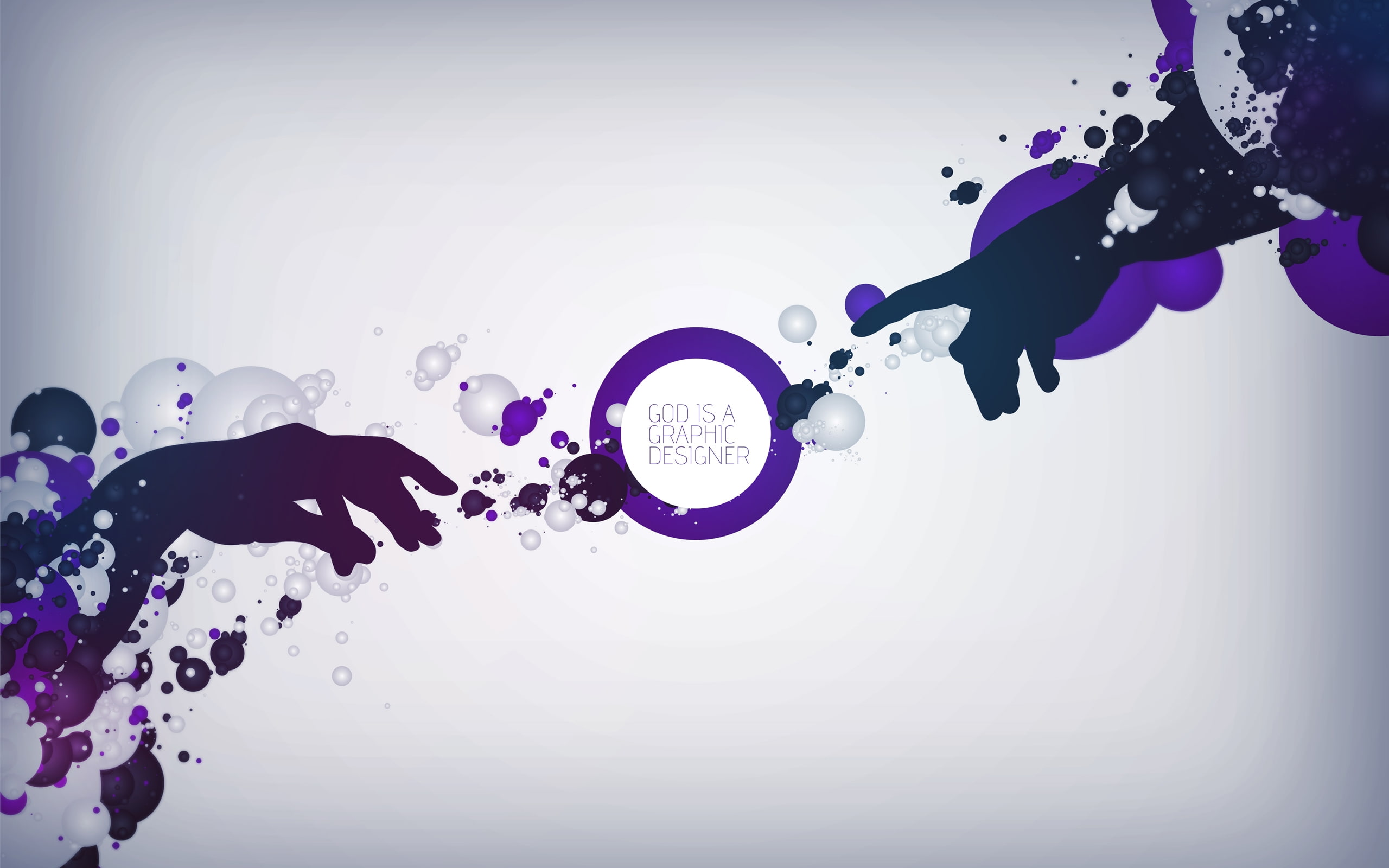 design, background, minimal, purple, moto, hands, 2K, drawings, HD Wallpaper