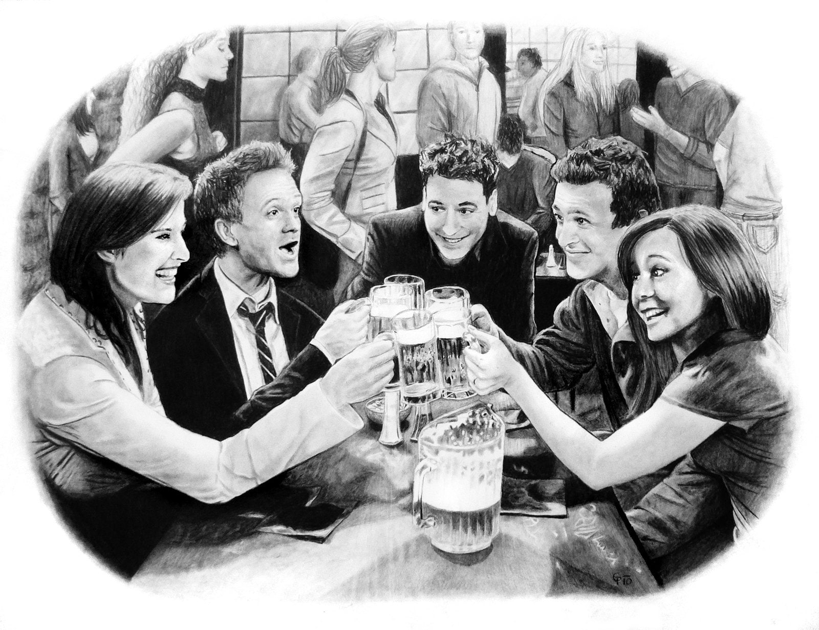 720P, comedy, mother, series, met, television, how i met your mother, sitcom, HD Wallpaper