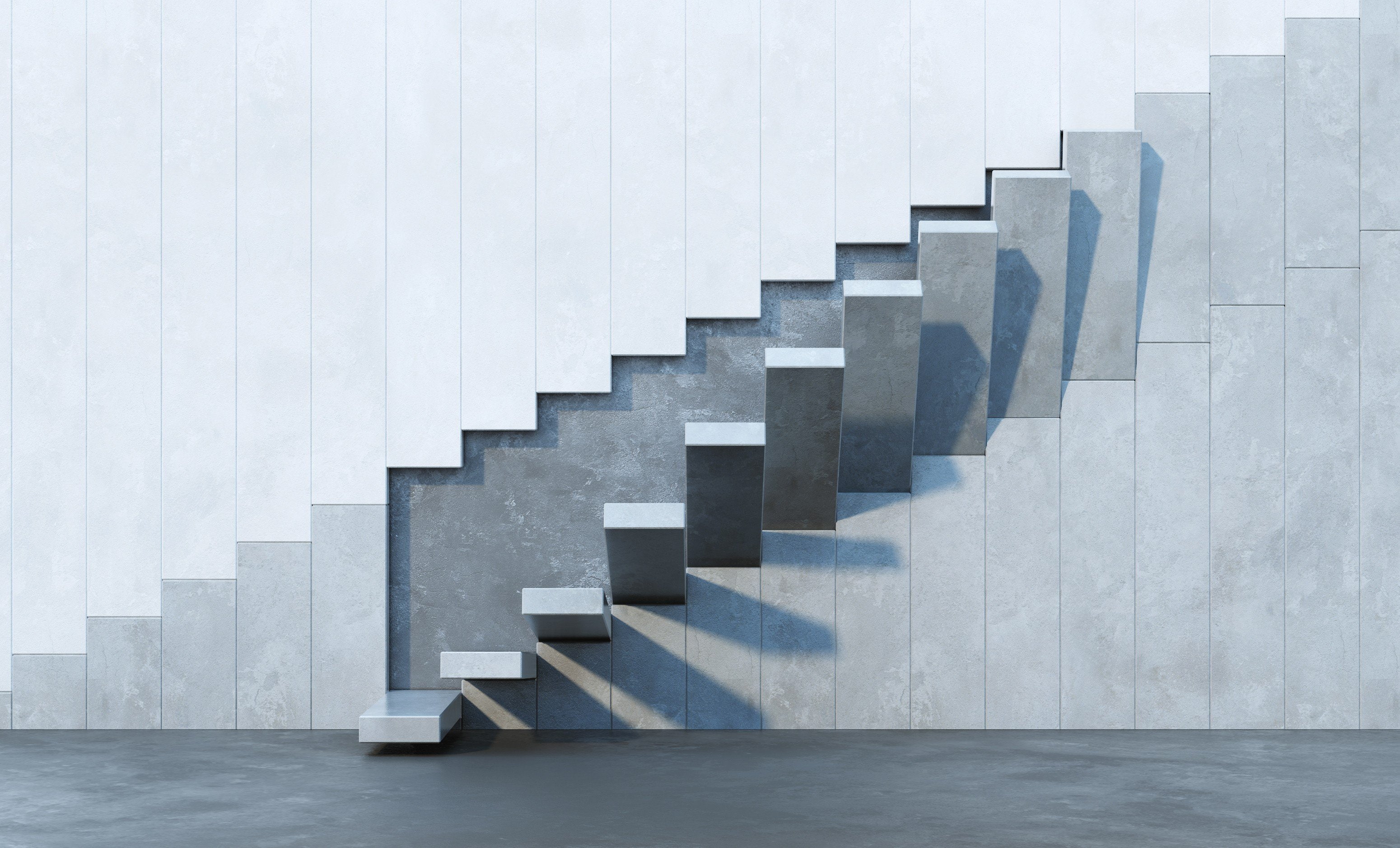 arrangement, metal, success, young adult, modern, staircase, steps and staircases, pattern, day, indoors, people, 2K, gray, wall stairs, travel, looking, HD Wallpaper