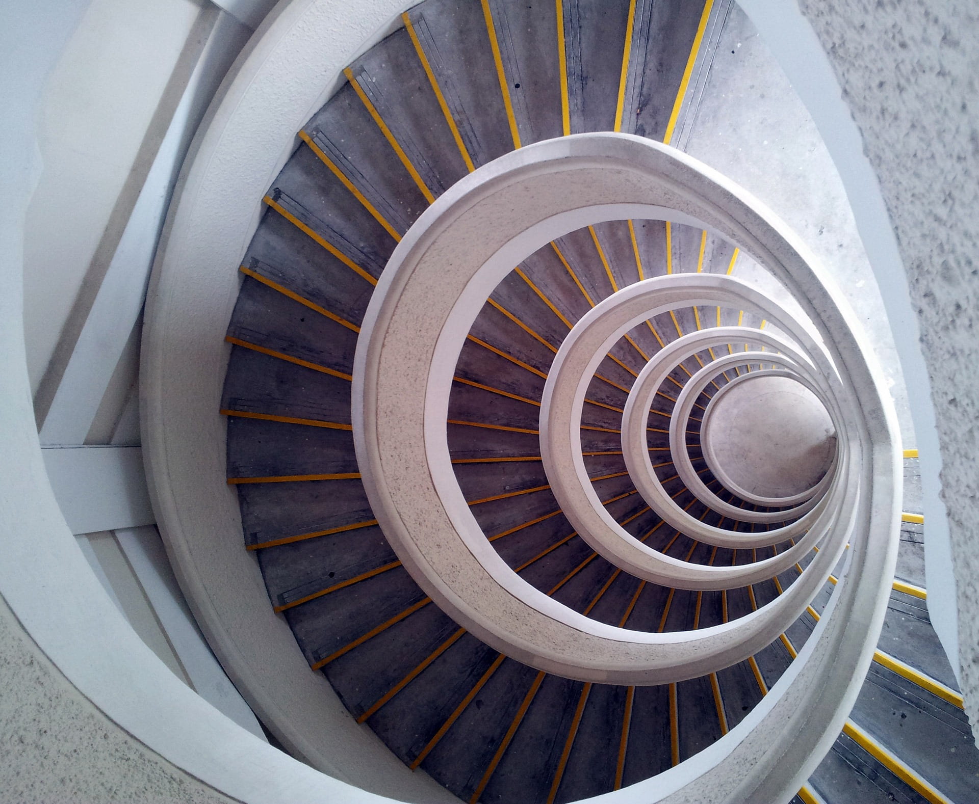 structure, building, 1080P, round, metal, swirl, design, architectural, spiral, staircase, spiralling, stairway, no people, tower, steps, curved, architecture, HD Wallpaper
