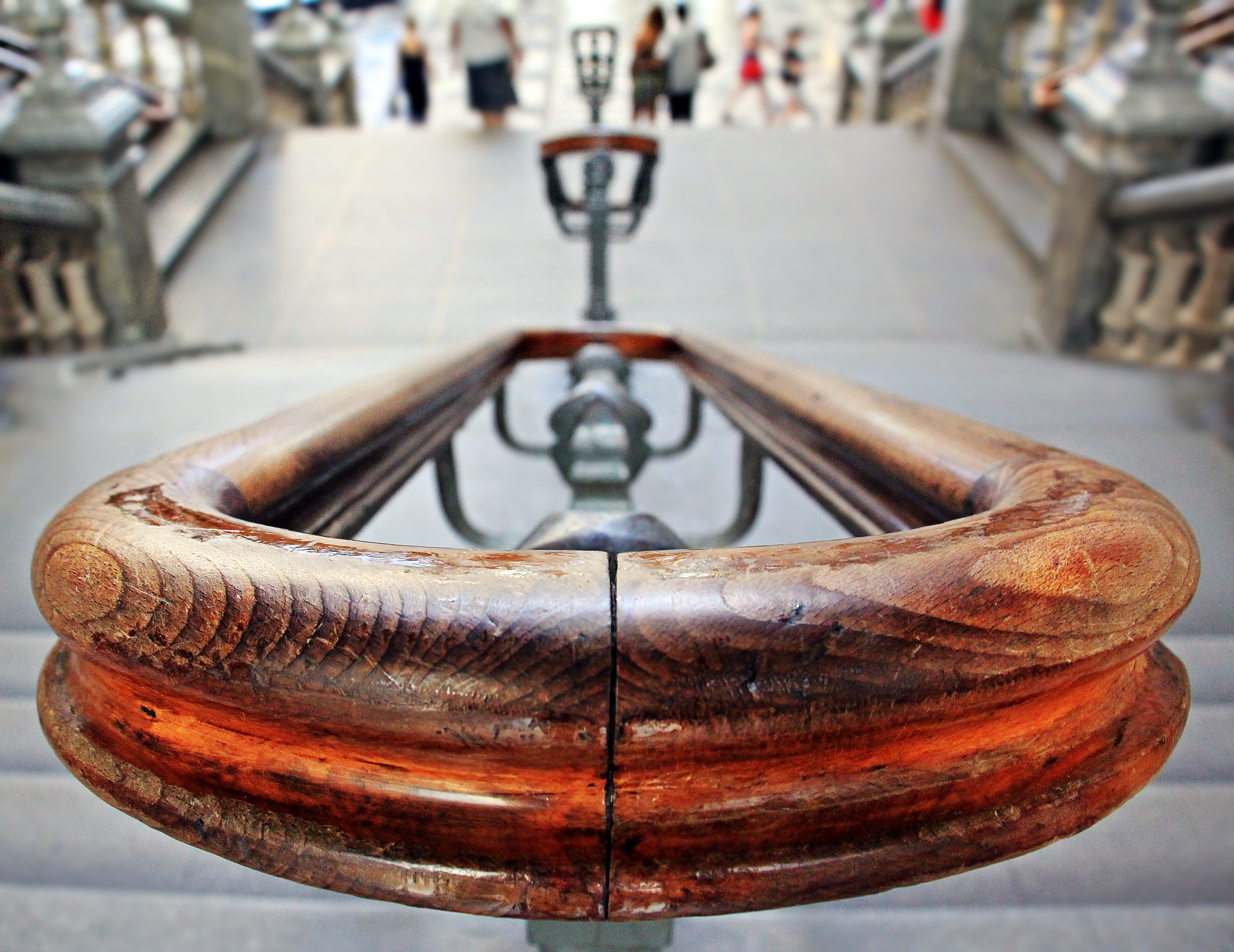 rusty, wooden, faucet, outdoors, brown, high angle view, metal, case, design, stairs, silver colored, 4K, day, handrail, no people, staircase, stair step, HD Wallpaper