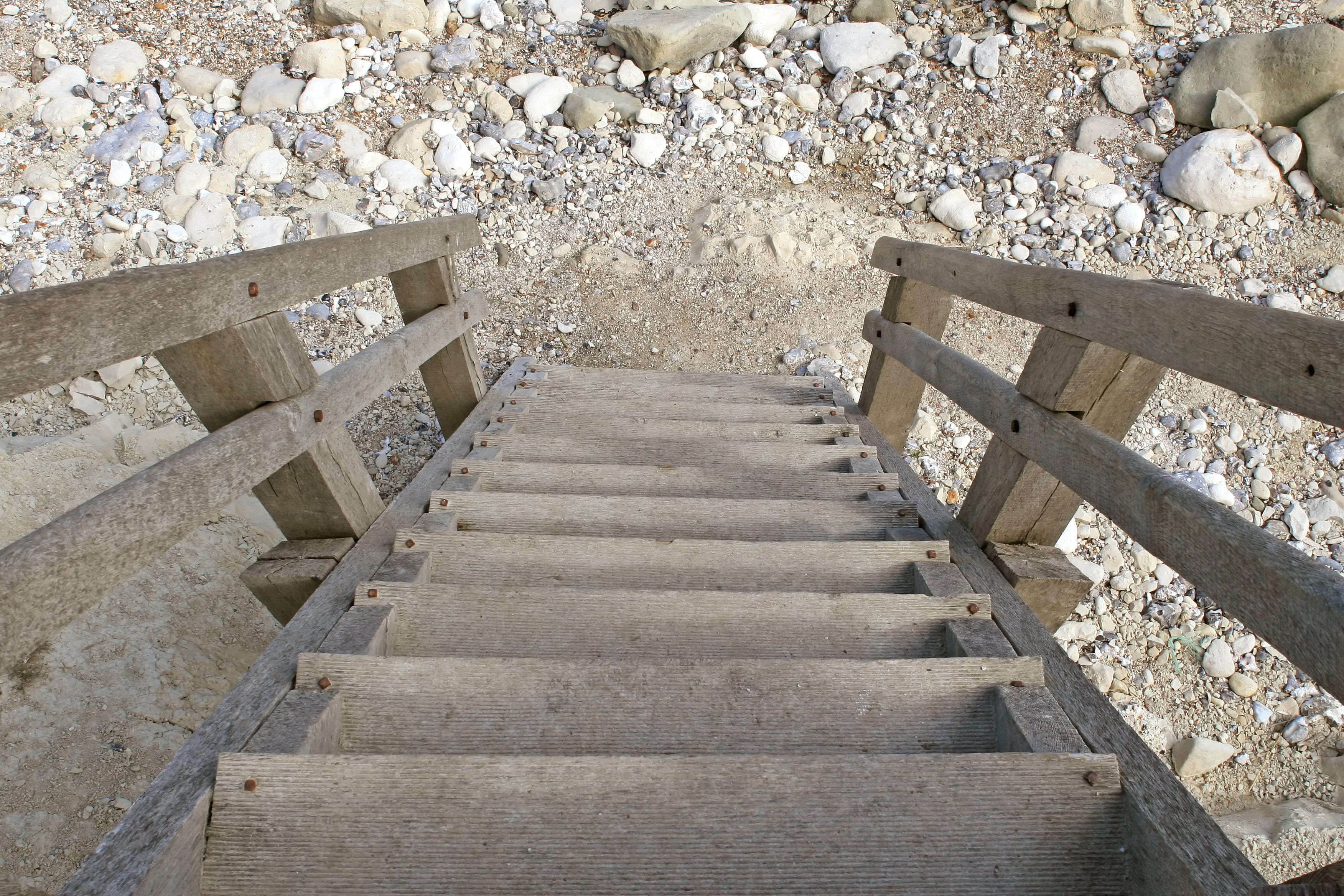wrought, open, land, lower, stone material, stone - object, concrete, dangerous, falling, walking, sunlight, leading, walk, high angle view, brown, down, HD Wallpaper