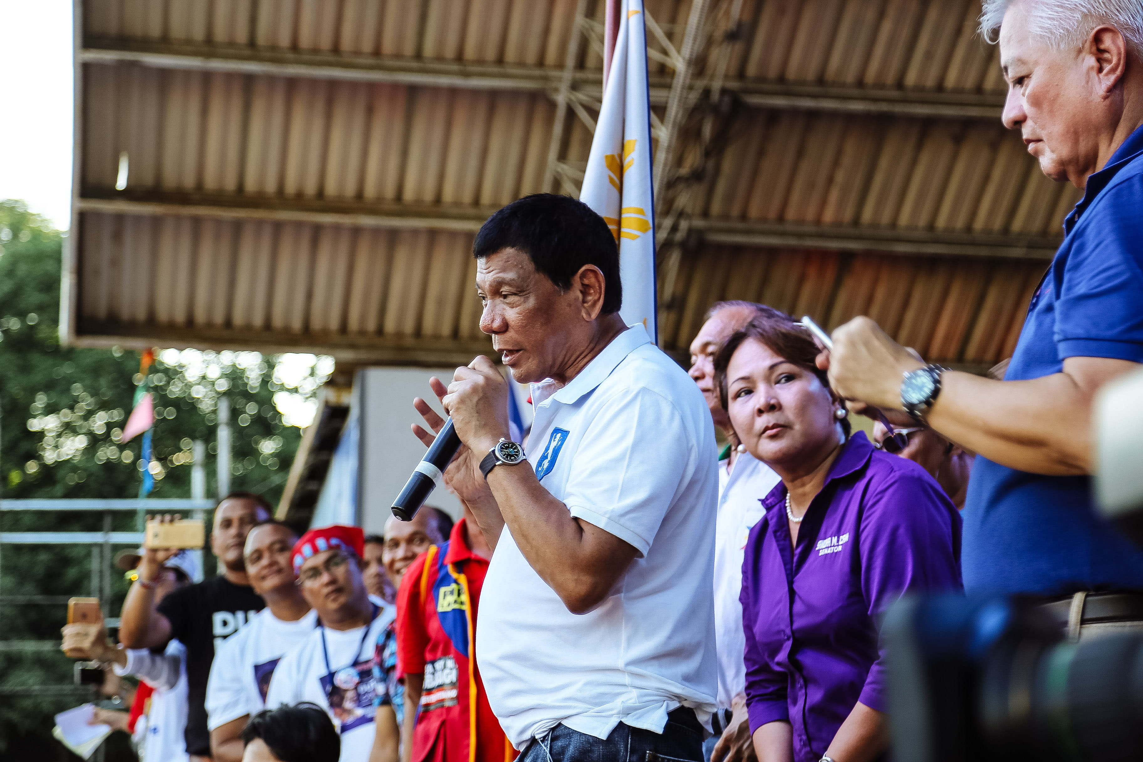 adult, mature adult, speaker, standing, sport, lifestyles, crowd, Philippines, election, President Duterte, president, real people, men, group of people, HD Wallpaper
