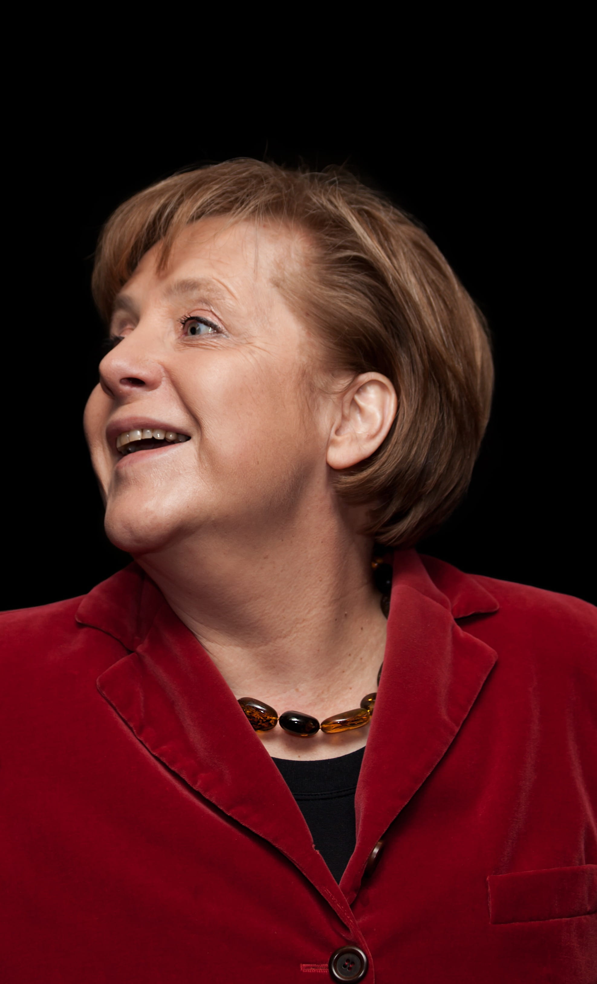 one person, celebrity, germany, emotion, contemplation, 2011, button, elections, cdu, top, prominent, human body part, background, angela merkel, hair, Phone HD Wallpaper