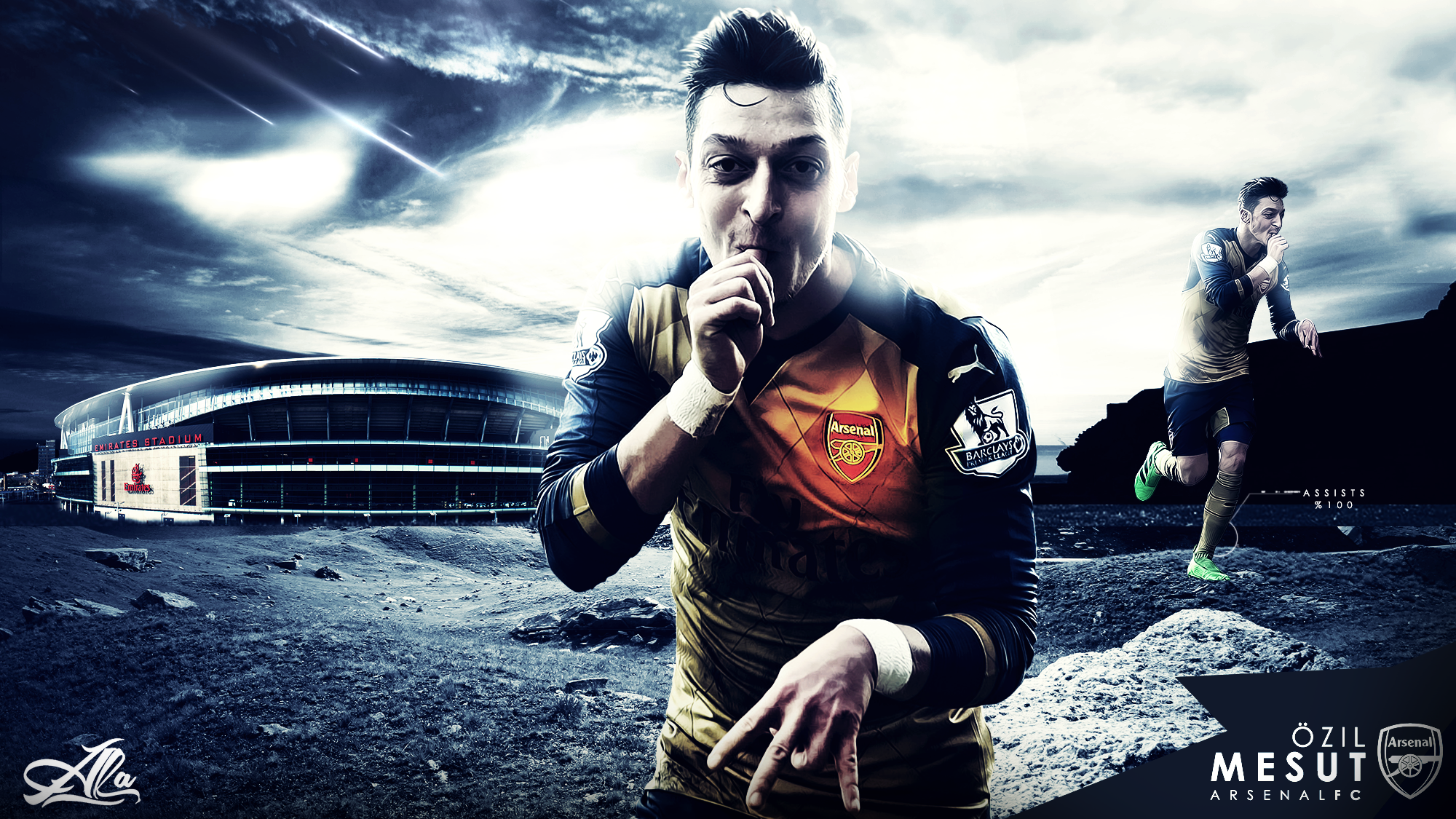 Mesut Özil, 1080P, Mesut Ozil, German, Arsenal F.C., Soccer, HD Wallpaper
