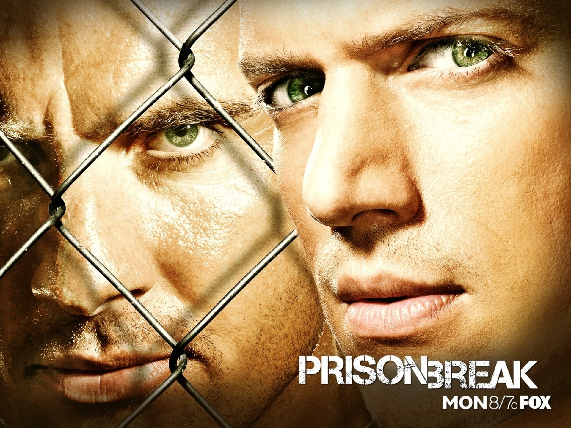 close-up, Brother, adult, looking at camera, Dominic purcell, males, two people, mid adult, portrait, Prison break, text, human face, headshot, human eye, HD Wallpaper