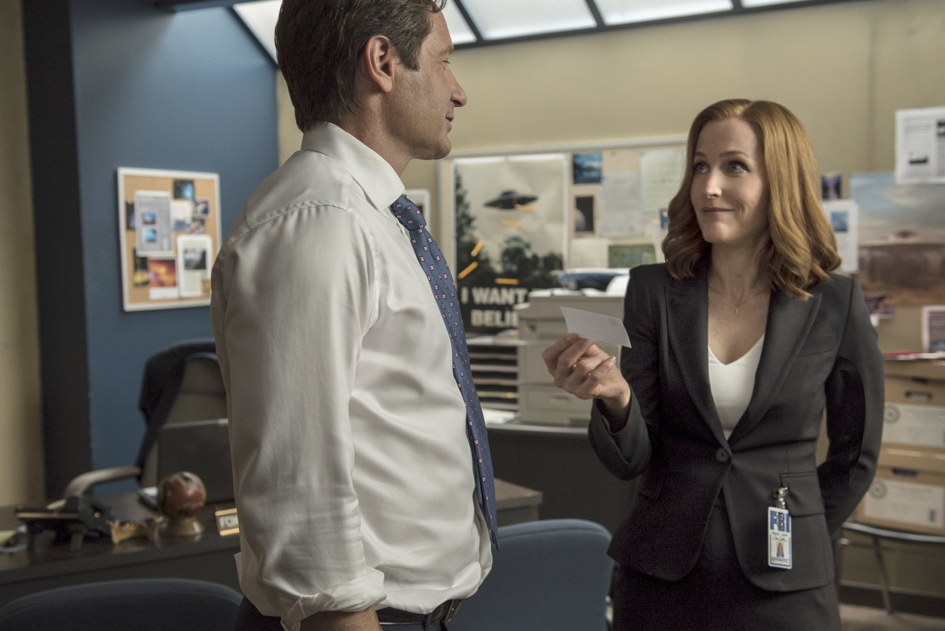 Fox Mulder, 1080P, David Duchovny, The X-Files, Dana Scully, Gillian Anderson, HD Wallpaper