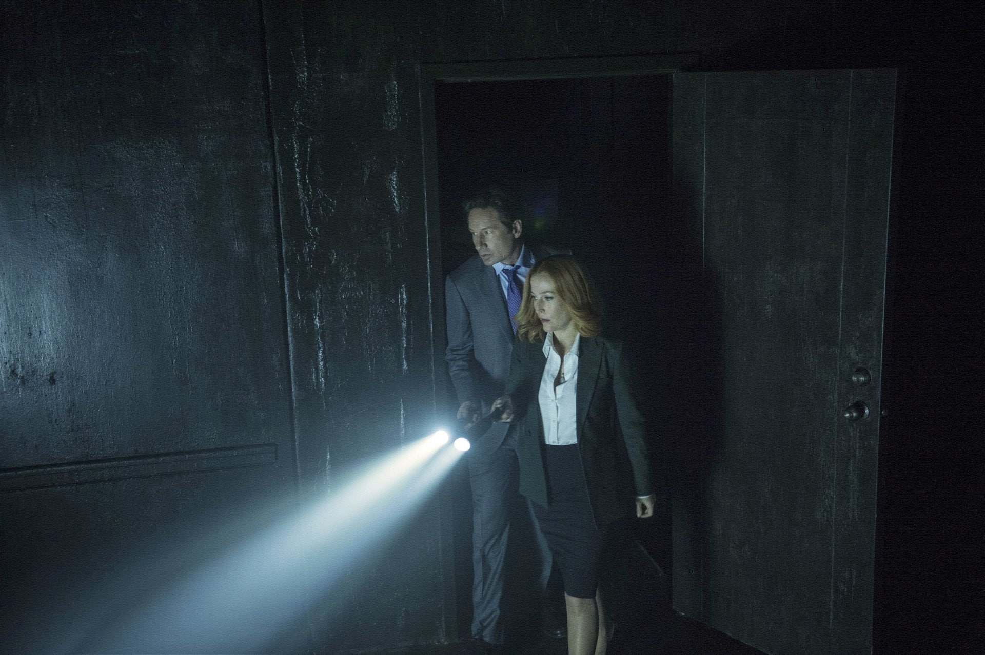 David Duchovny, Gillian Anderson, 1080P, The X-Files, Fox Mulder, Dana Scully, HD Wallpaper