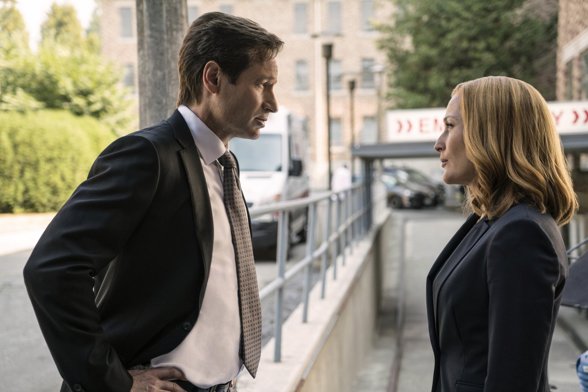 The X-Files, Gillian Anderson, Fox Mulder, David Duchovny, Dana Scully, 1080P, HD Wallpaper