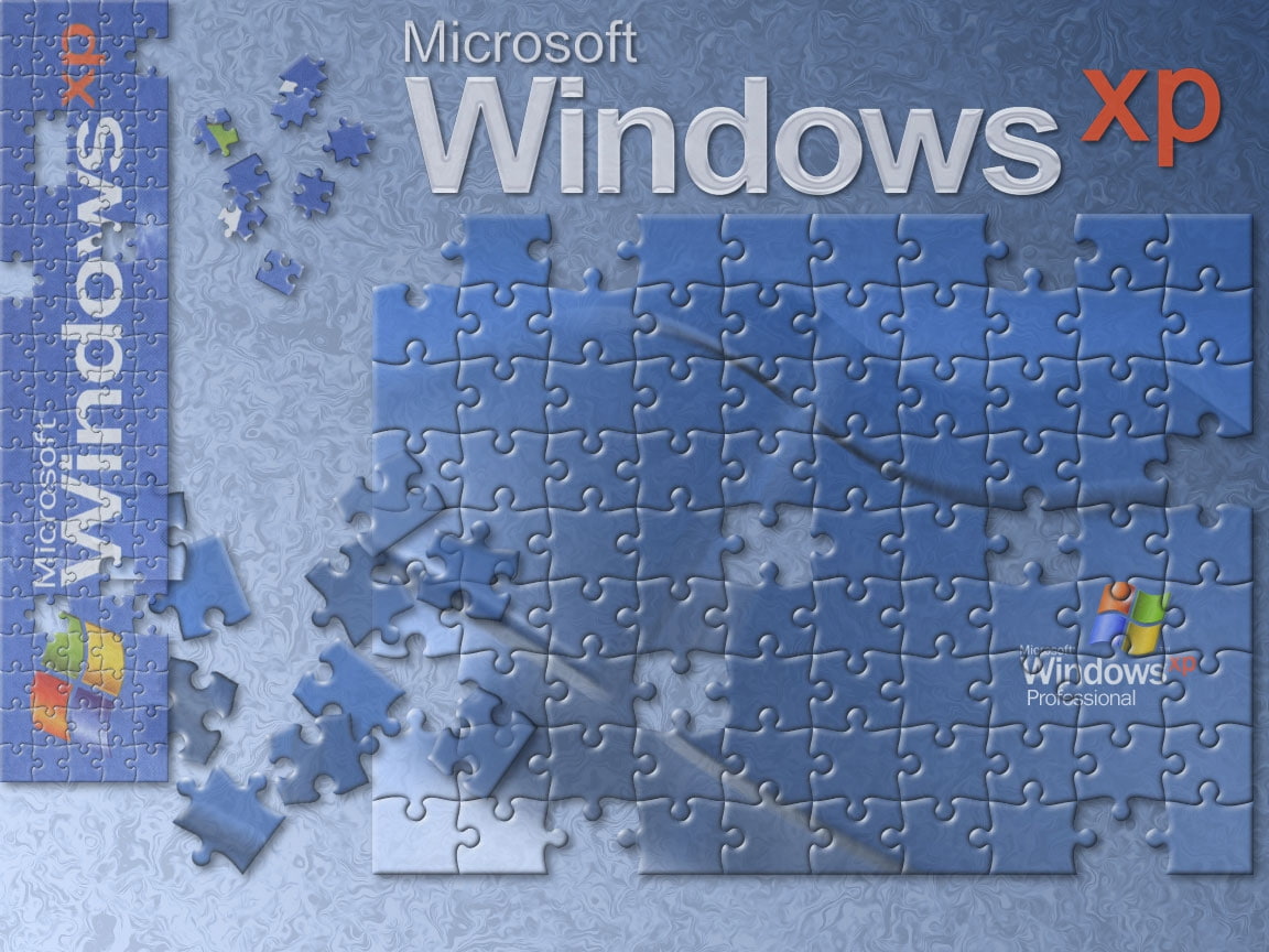 puzzle, hd, 480P, windows, art, xp, technology, wallparer, HD Wallpaper