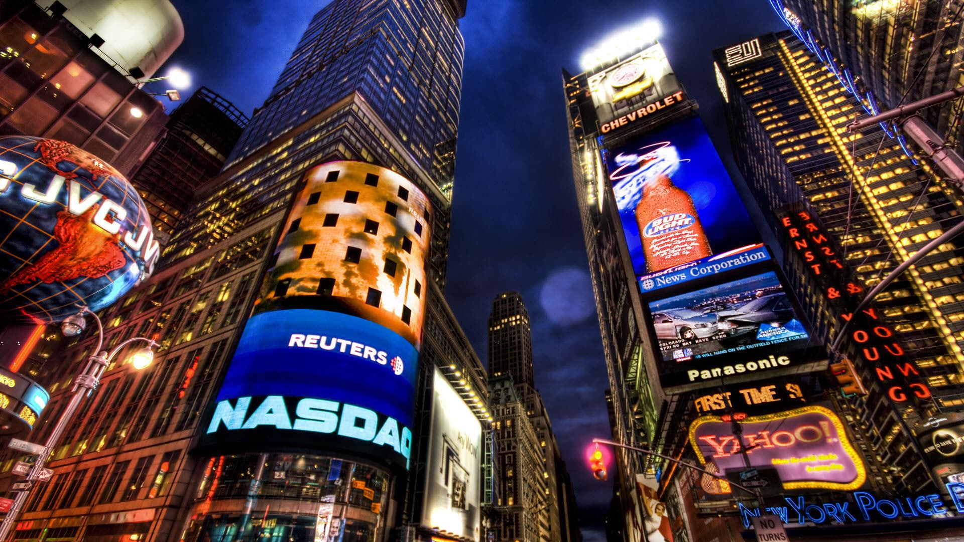 ad, nasdaq, business, travel and world, nasdas, new, 1080P, stock, market, york, HD Wallpaper