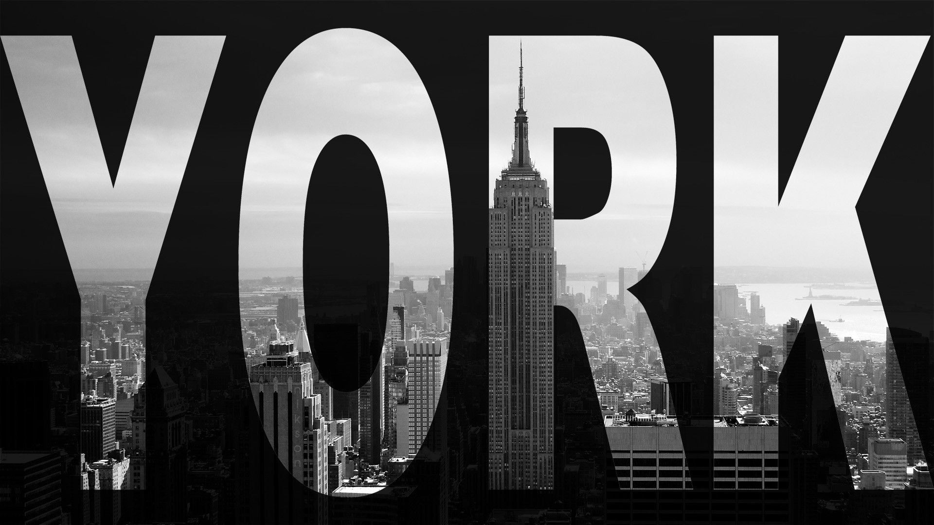 urban skyline, york, outdoors, building exterior, New York City, new, cityscape, skyscraper, water, 1080P, sky, no people, financial district, nature, HD Wallpaper