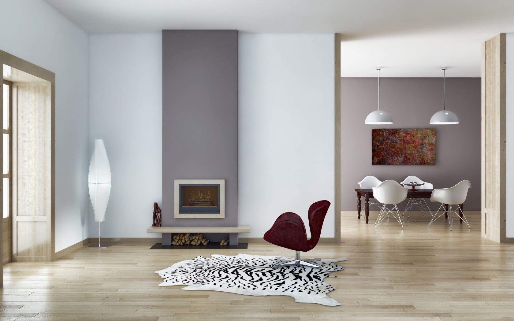 sofa, seat, brown, electric Lamp, armchair, home, home showcase interior, no People, indoors, empty, residential Building, mansion, apartment, living Room, HD Wallpaper