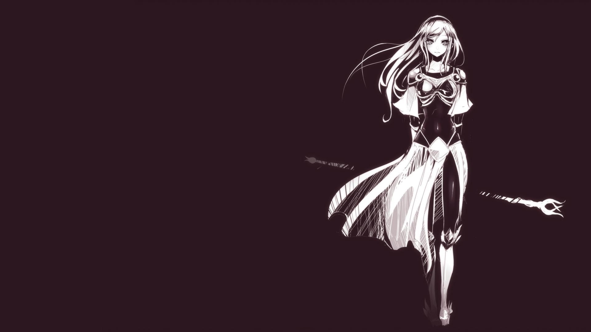 1080P, video game characters, simple background, arts culture and entertainment, long hair, dancing, stage, Lux (League of Legends), blond hair, beautiful woman, HD Wallpaper