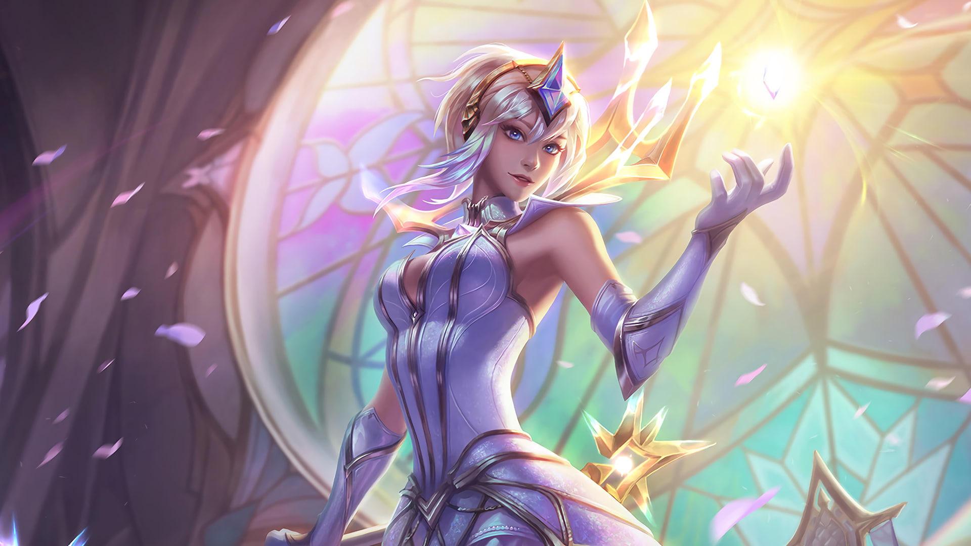 League of Legends, 1080P, Lux (League of Legends), sorceress, Elementalist Lux, HD Wallpaper