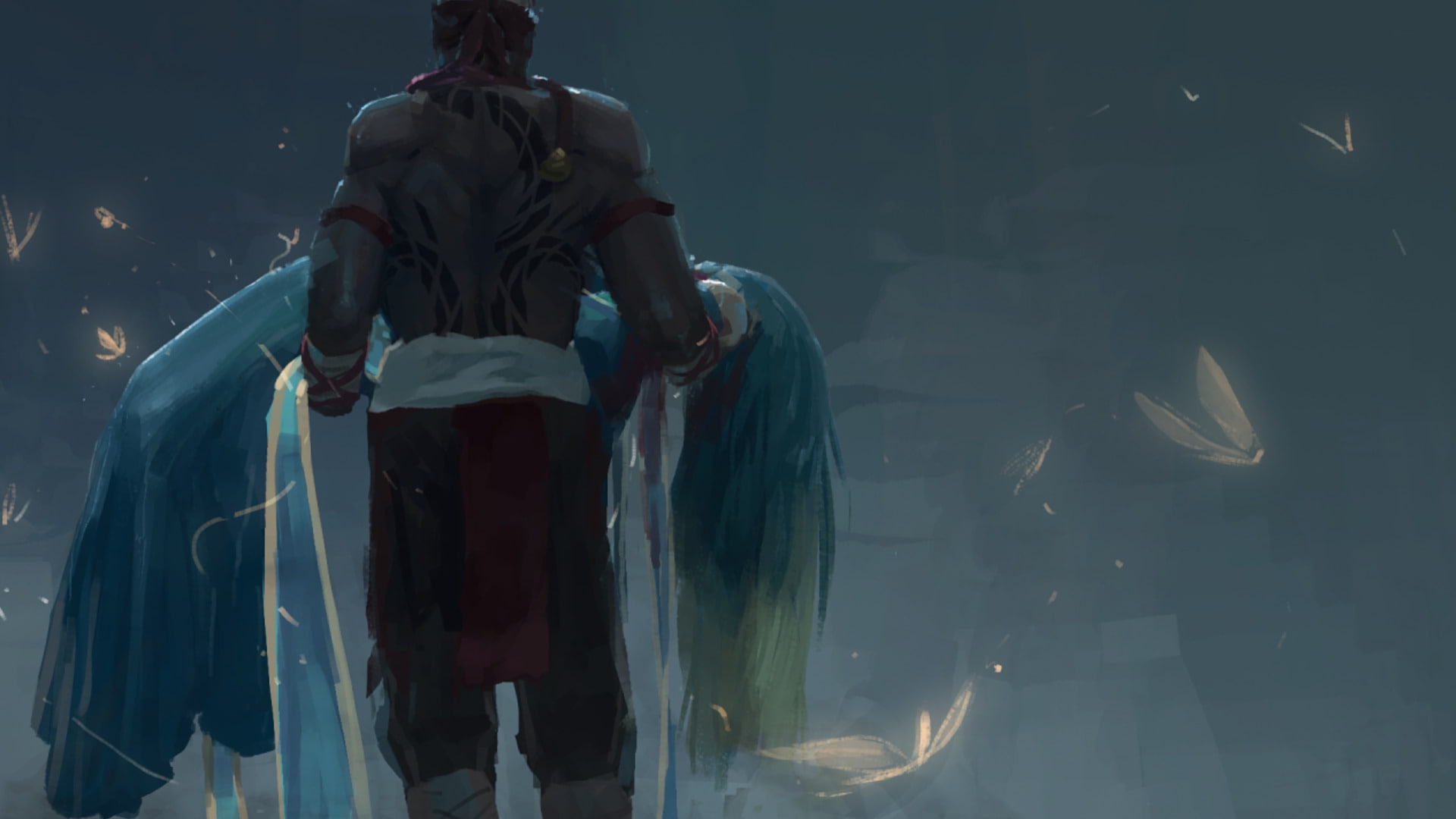 adult, standing, 1080P, full length, women, hairstyle, dress, leisure activity, indoors, nature, one person, lifestyles, fashion, league of legends sona league of legends lee sin lee sin league of legends, HD Wallpaper