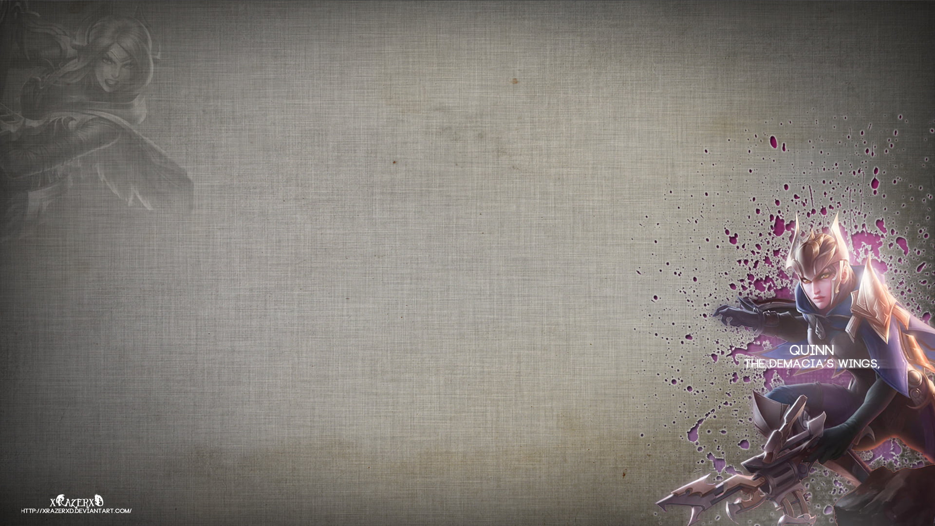 adult, lifestyles, depression - sadness, 1080P, girls, child, young women, blond hair, wall - building feature, copy space, one person, hairstyle, Quinn (League Of Legends), HD Wallpaper