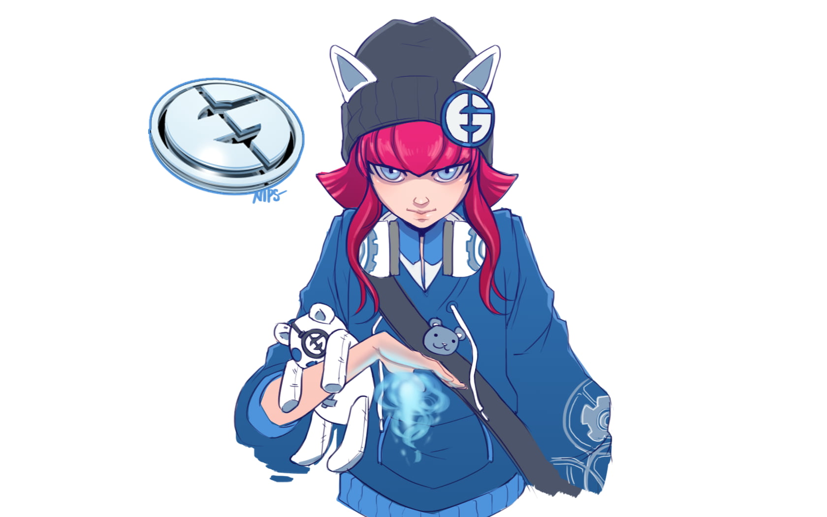 art and craft, casual clothing, cut out, boys, 720P, one person, men, representation, League of Legends, Annie (League of Legends), studio shot, white background, HD Wallpaper