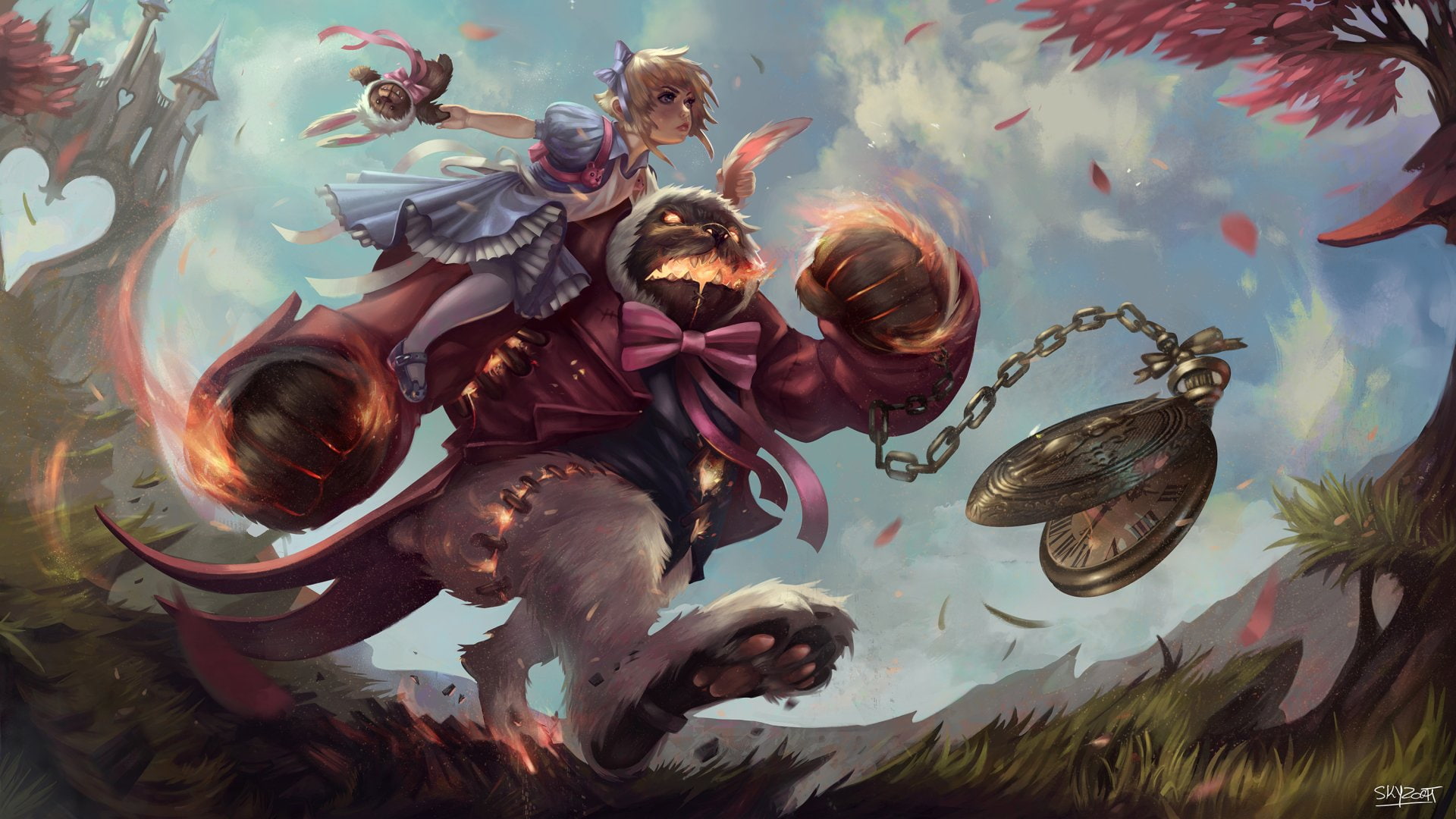 Annie (League Of Legends), League Of Legends, Tibbers (League Of Legends), 1080P, Video Game, HD Wallpaper