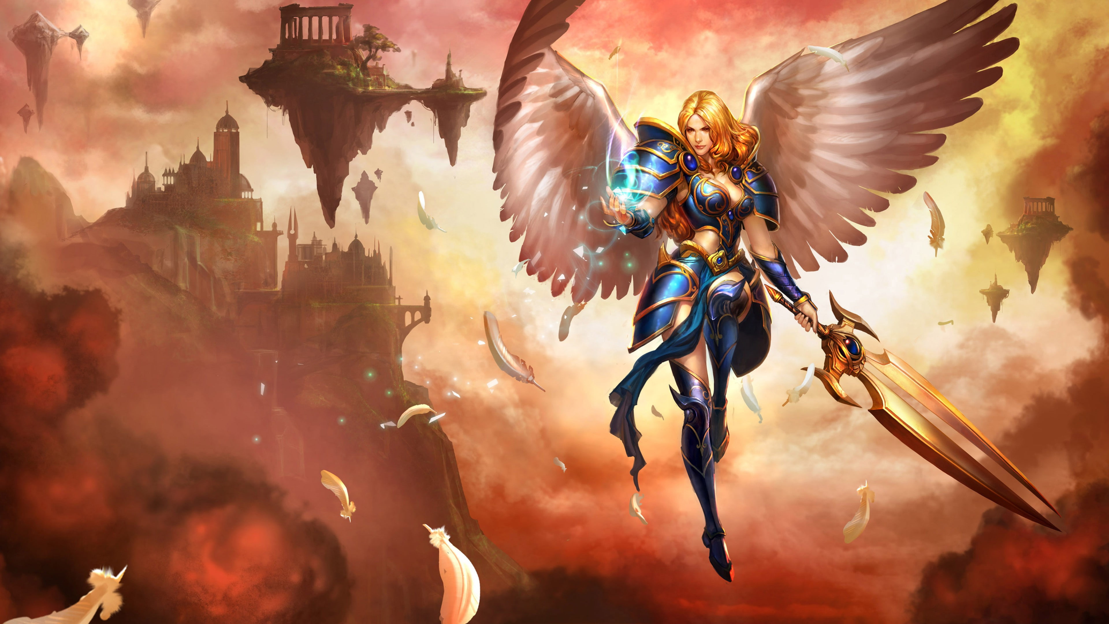 8k, HD, league, 4K, Kayle, legends, 4k, HD Wallpaper