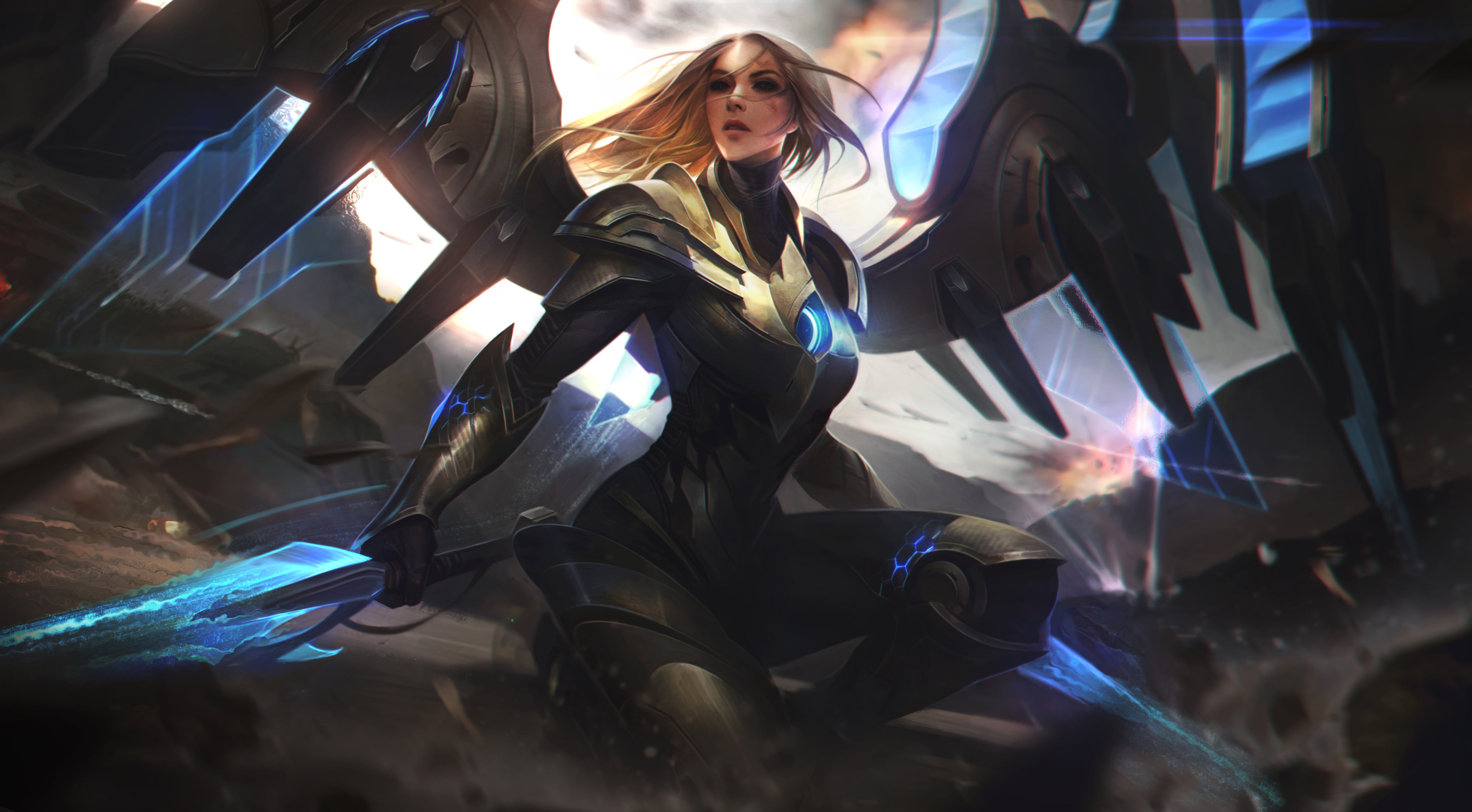 League Of Legends, 4K, Video Game, Kayle (League Of Legends), HD Wallpaper