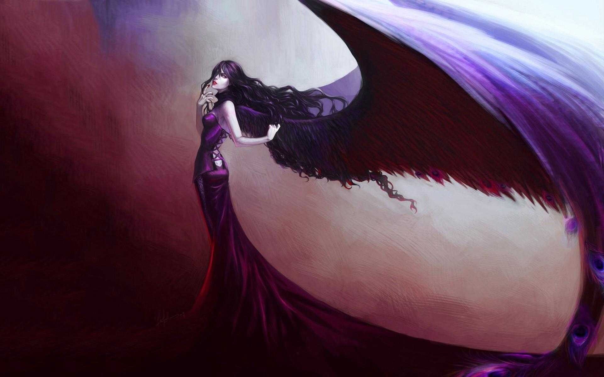 fantasy art, 1080P, Morgana (League of Legends), HD Wallpaper