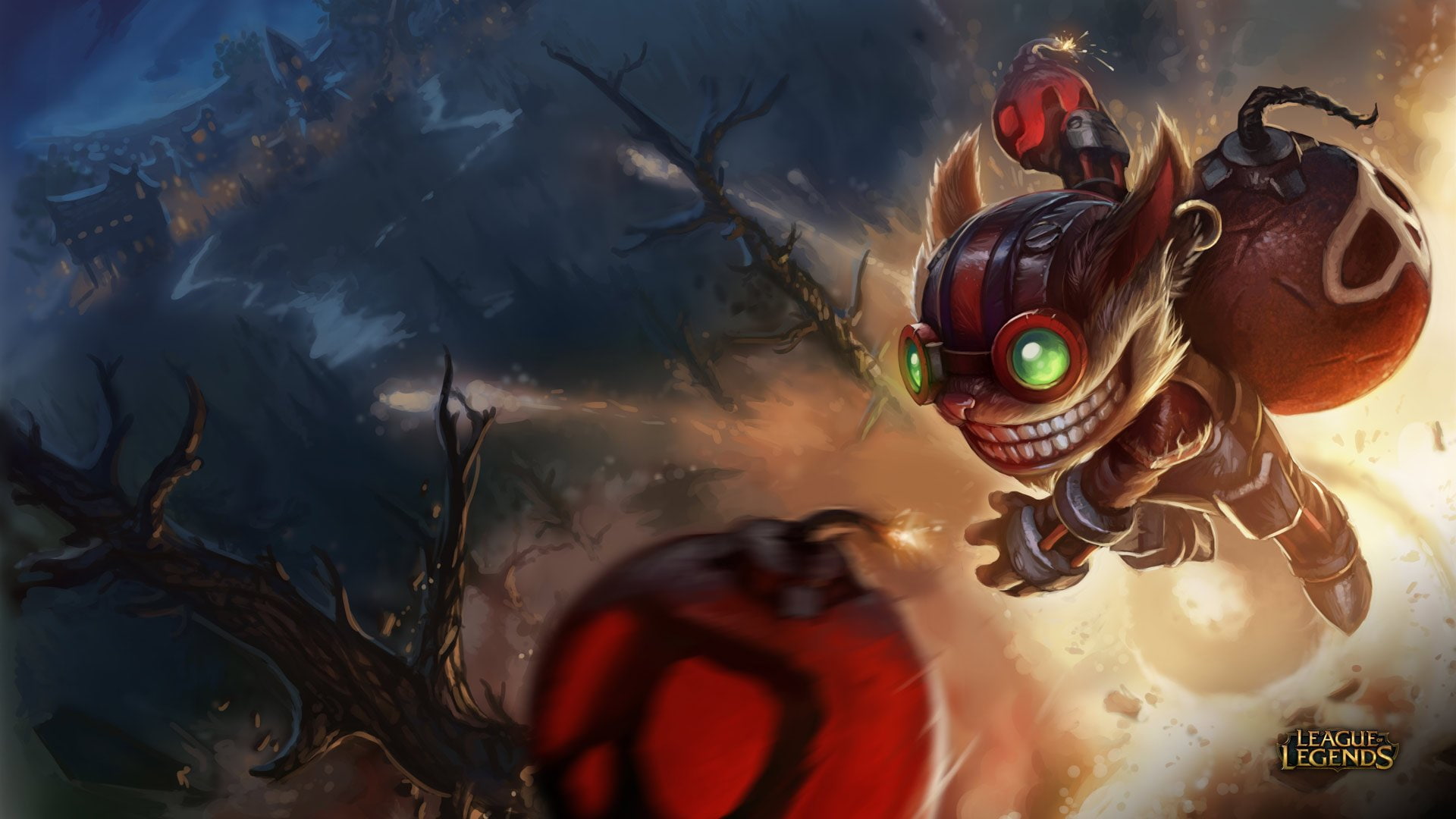 league, 1080P, legends, ziggs, HD Wallpaper