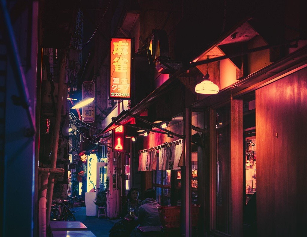 Masashi Wakui, 480P, street, night, Japan, HD Wallpaper