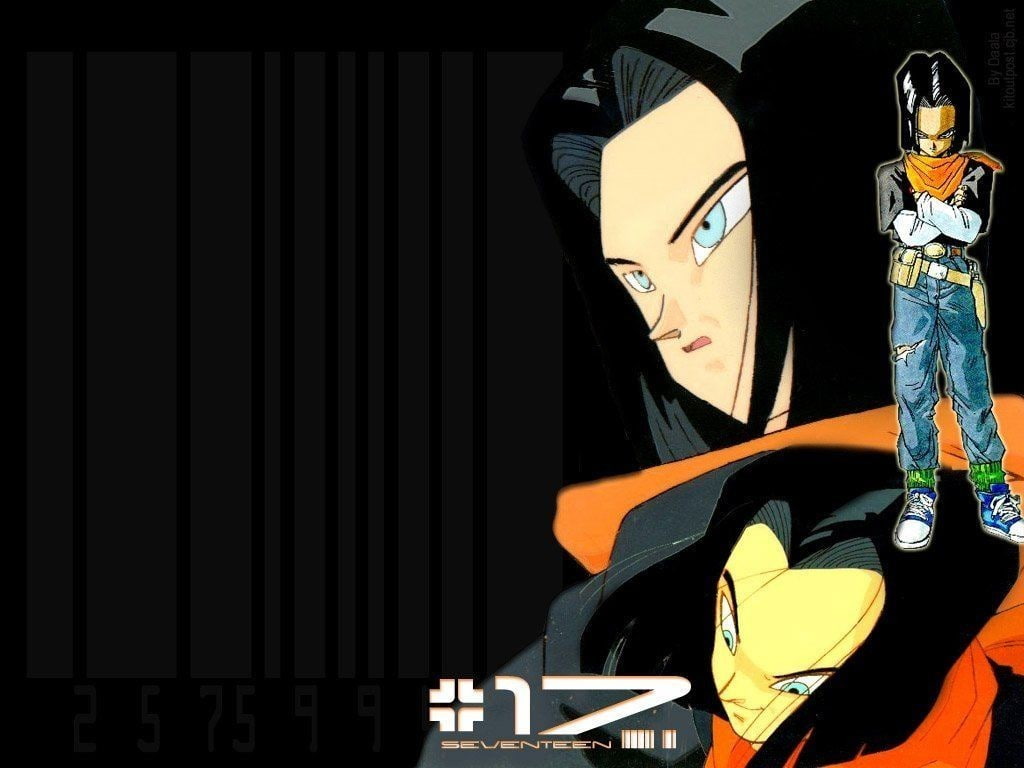 headshot, 480P, women, front view, Dragon Ball Z, young women, reflection, casual clothing, portrait, human representation, anime, hairstyle, Android 17, HD Wallpaper