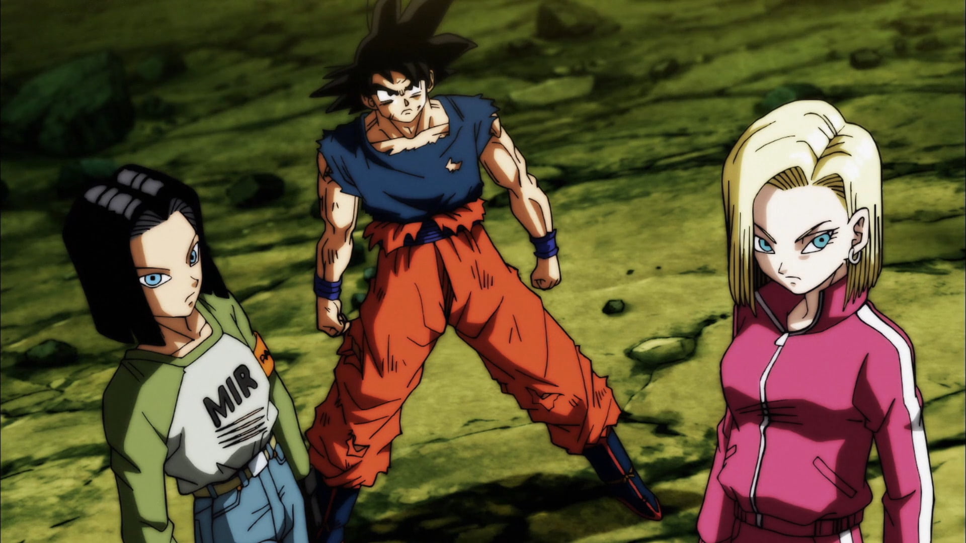 Goku, 1080P, Dragon Ball, Android 17 (Dragon Ball), Android 18 (Dragon Ball), Dragon Ball Super, HD Wallpaper