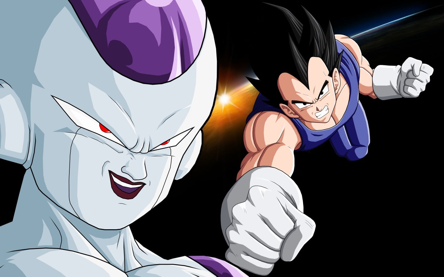 shape, white color, occupation, vegeta, human representation, dragonball, illuminated, Dragon Ball, multi colored, people, art and craft, Dragon Ball Z, HD Wallpaper