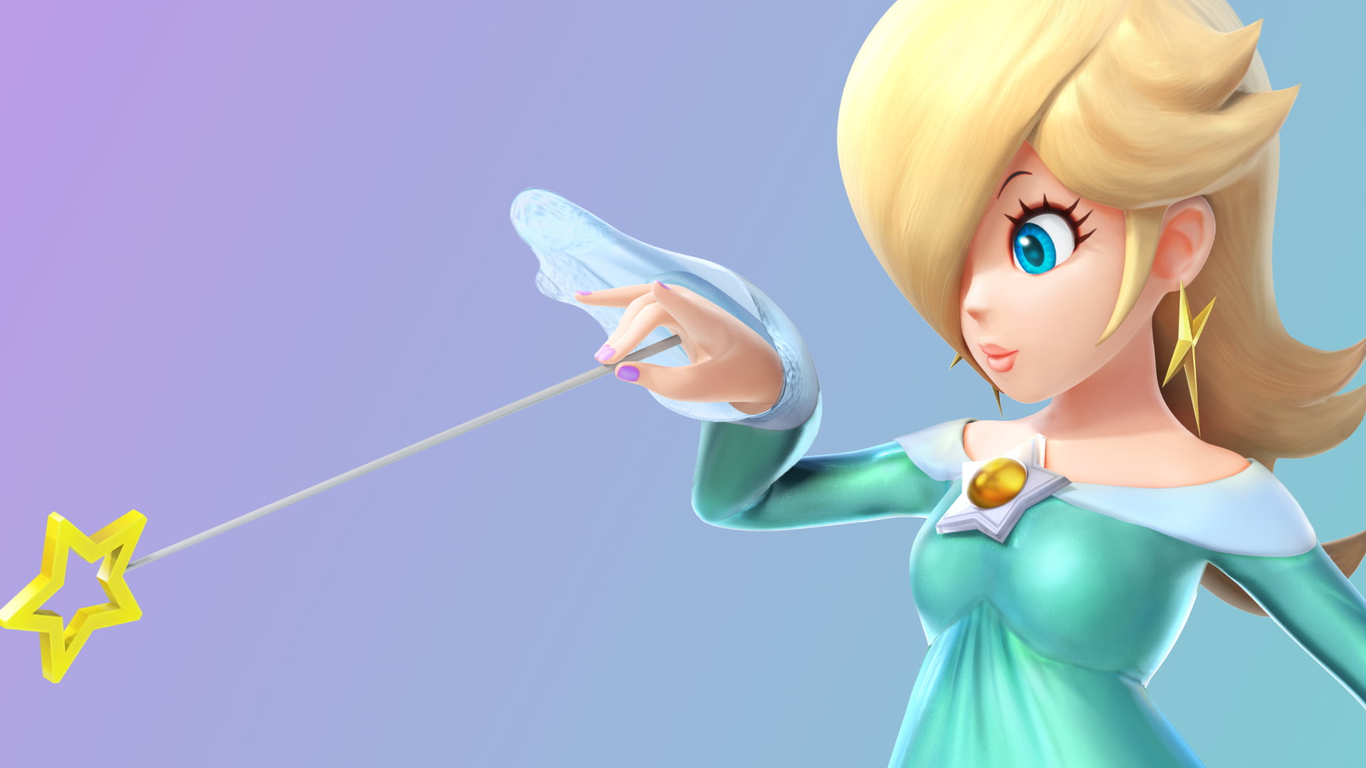 1080P, Super Mario, Mario, Rosalina (Super Mario), HD Wallpaper