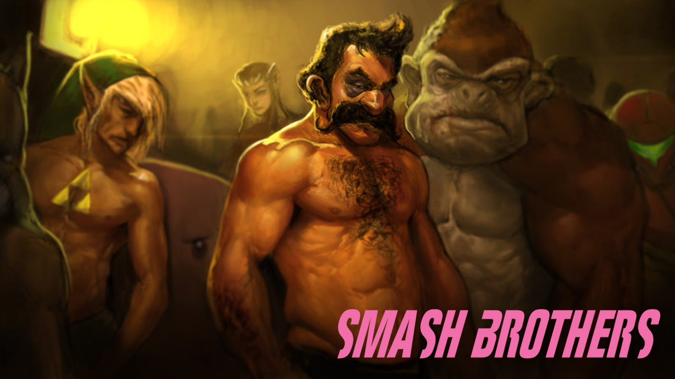 kong, kirby, triforce, video games, club, hd, smash, mario, fight, bros, 720P, zelda, super, metroid, donkey, HD Wallpaper