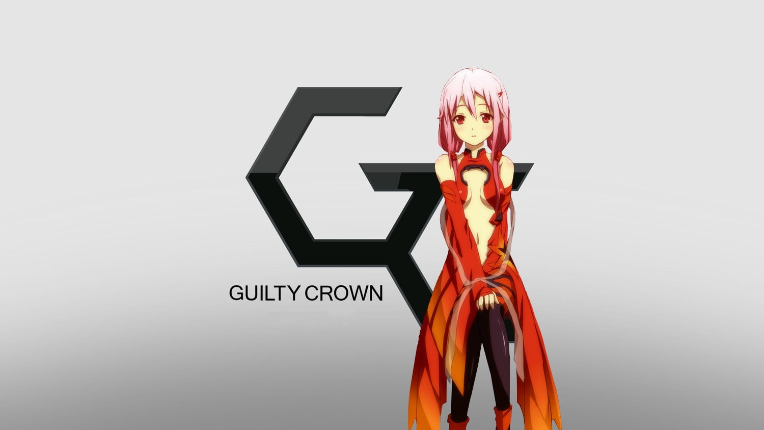 technology, standing, sign, copy space, women, Guilty Crown, Yuzuriha Inori, indoors, communication, studio shot, young adult, one person, portrait, adult, HD Wallpaper