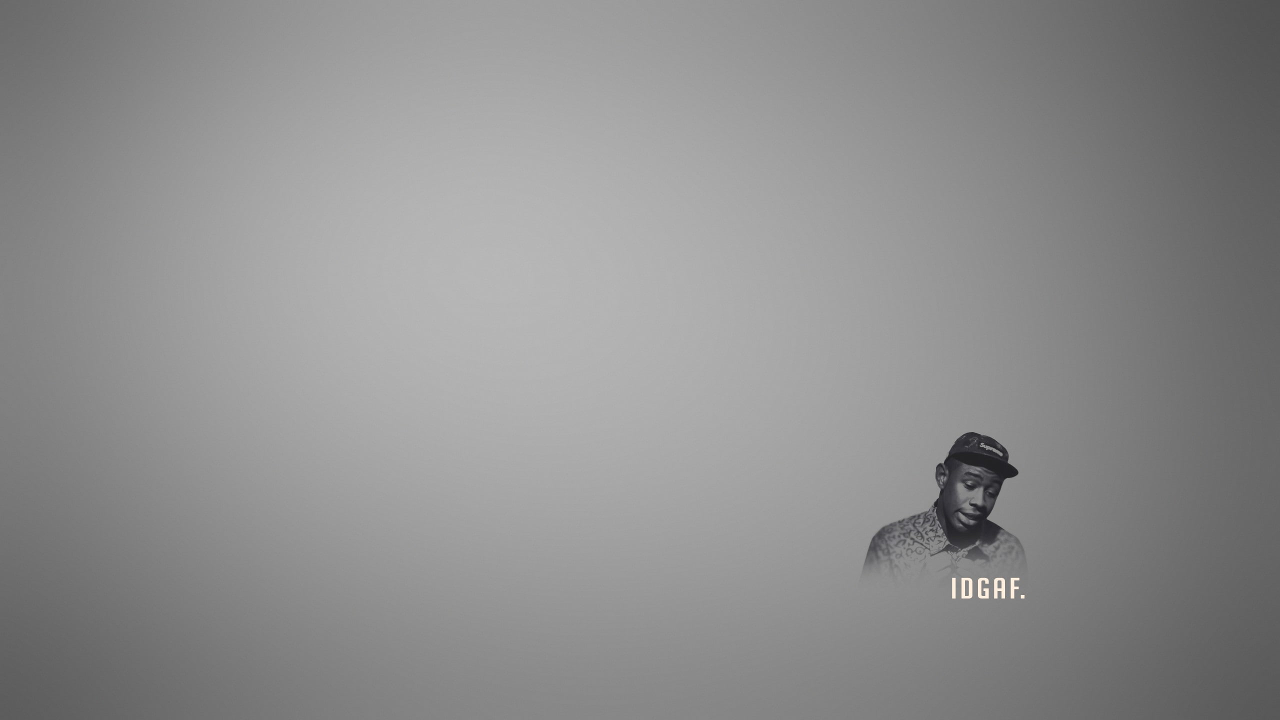 dark, yonkers, gray, minimalistic, simple, ofwgkta, future, 2K, music, creator, odd, simplistic, tyler, HD Wallpaper