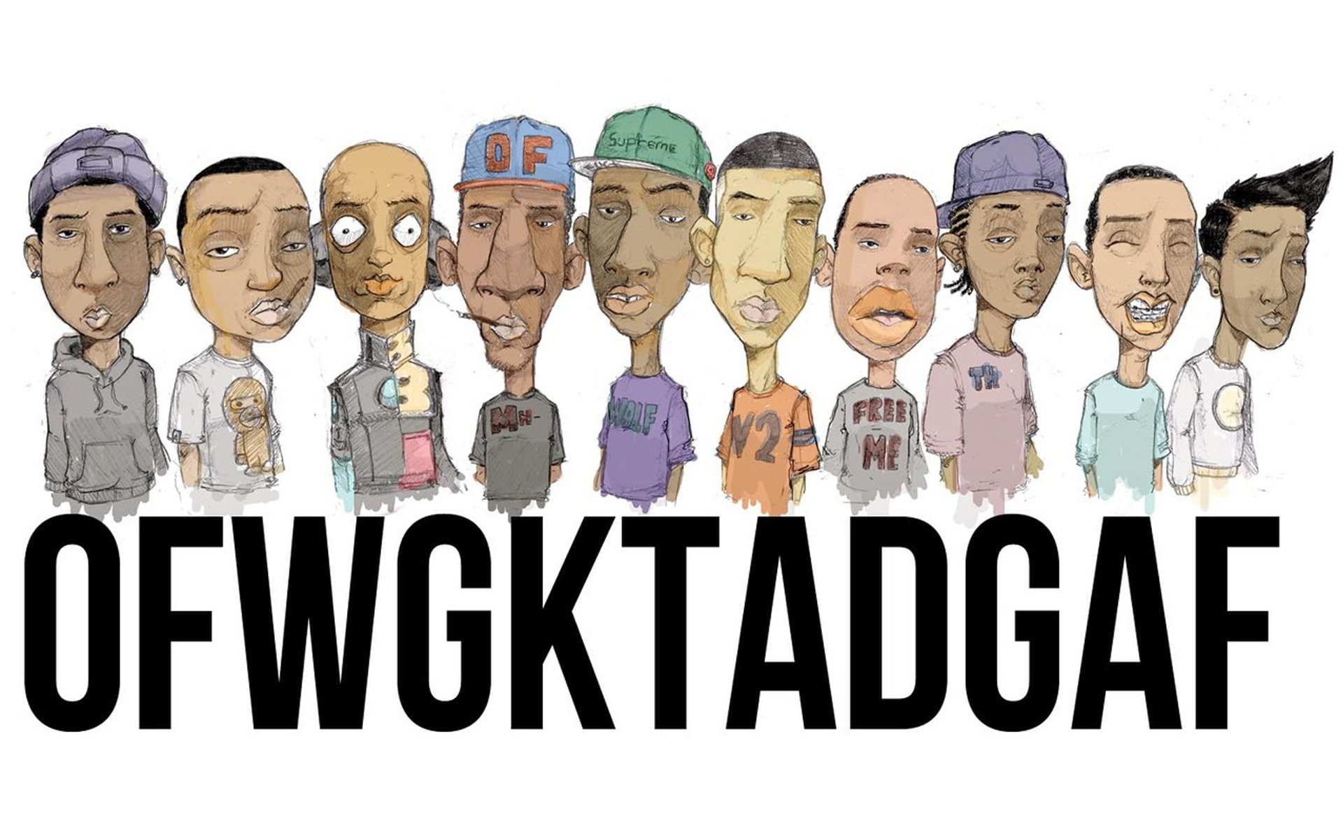 1080P, Band (Music), Odd Future, HD Wallpaper