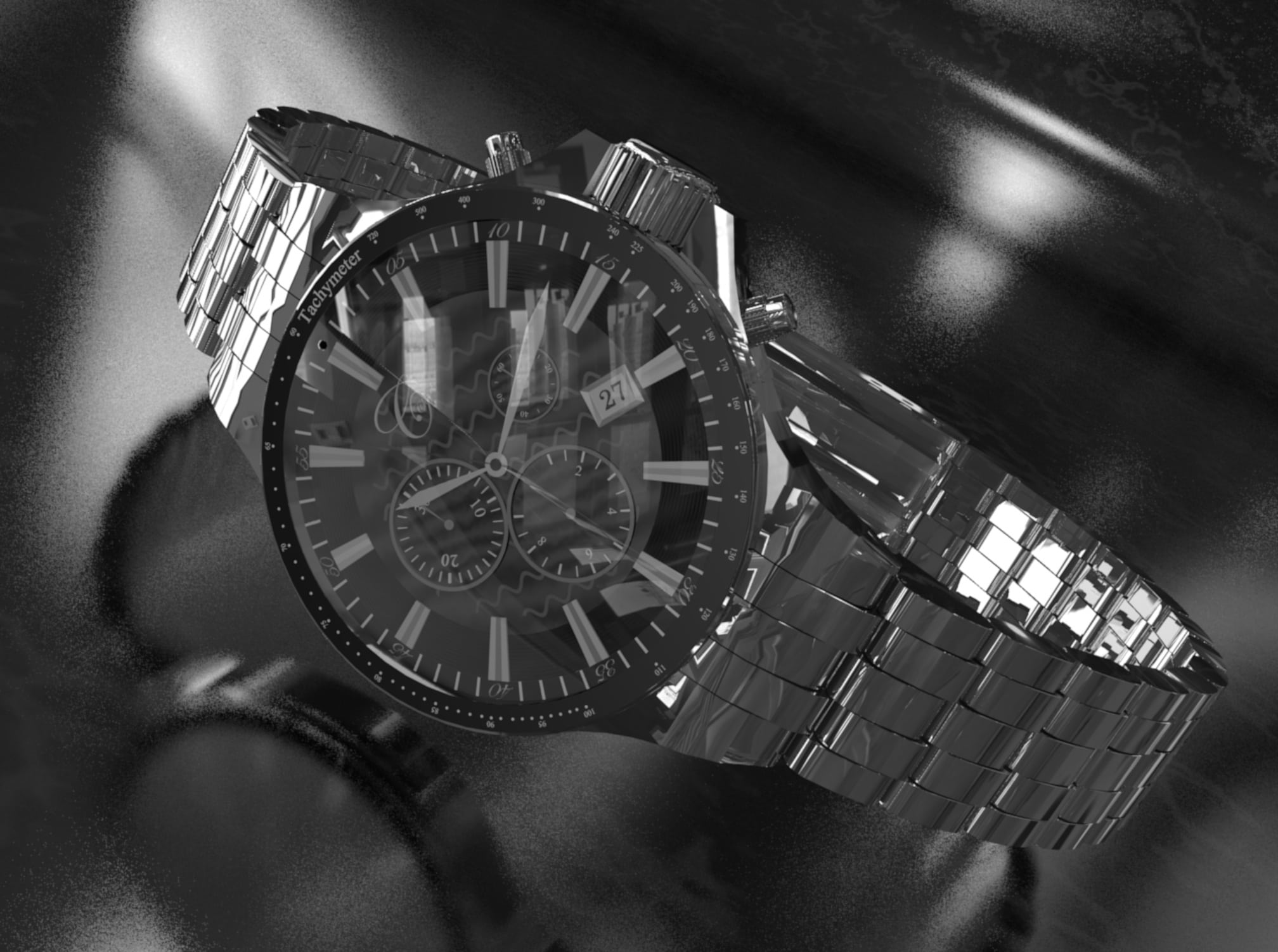 shape, roman, watch, clock, circle, mens watch, steel, personal accessory, metal, clock face, single object, number, indoors, machine Part, no people, 3d, HD Wallpaper