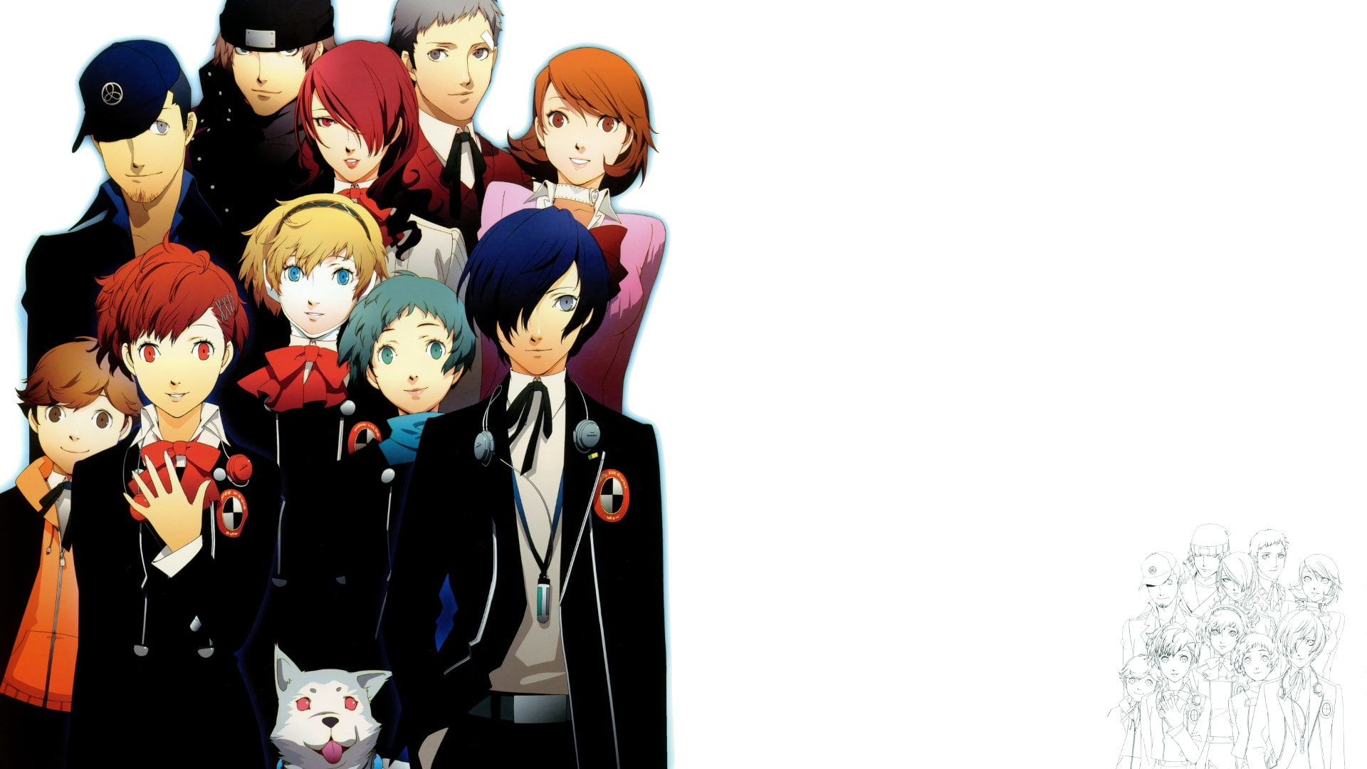 shin megami tensei persona 3 portable, 1080P, HD Wallpaper
