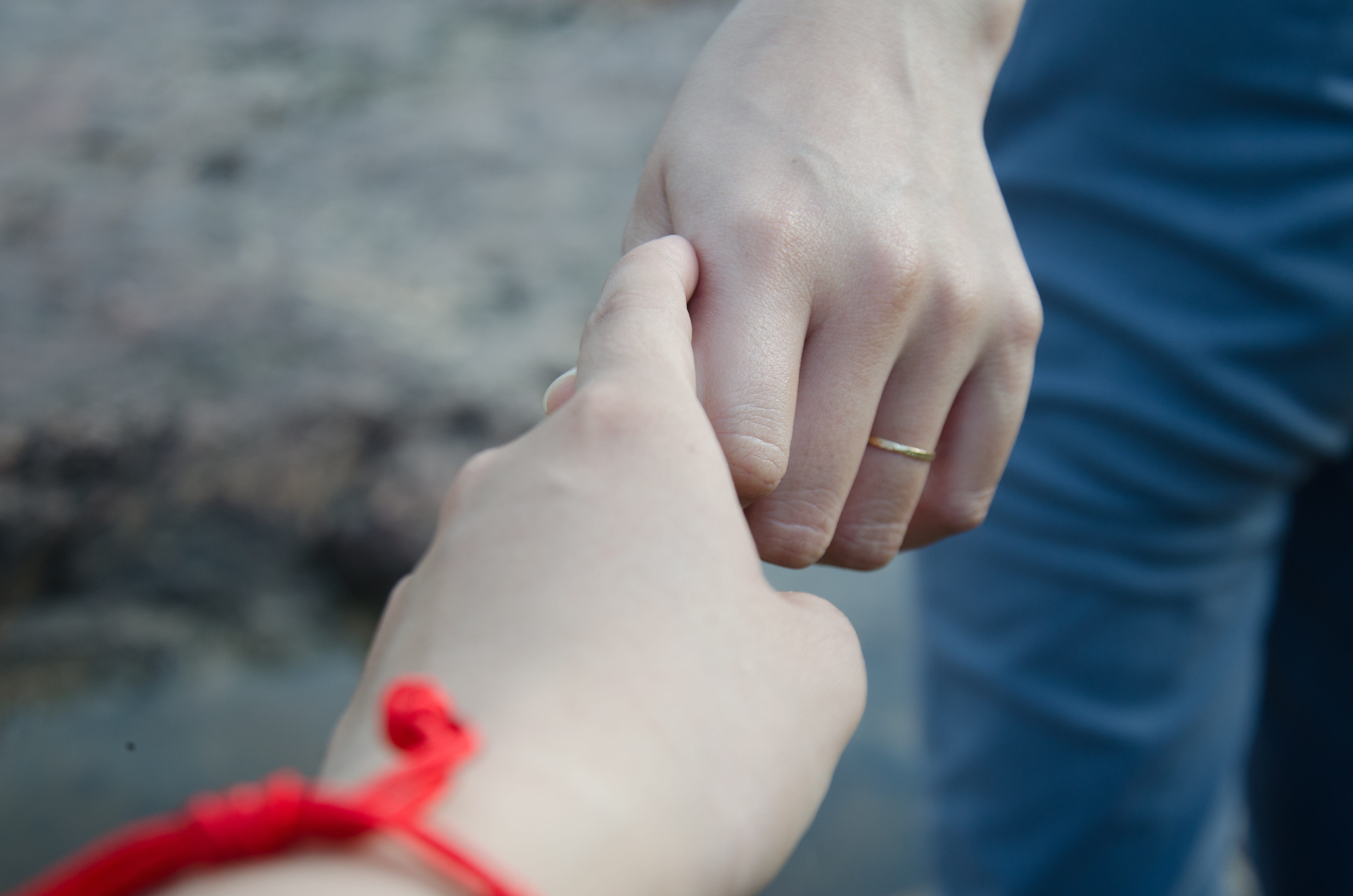 photo, water, day, human finger, positive emotion, person, care, two people, people, hold hand, closeup, close-up, human limb, adult, women, outdoors, focus on foreground, HD Wallpaper