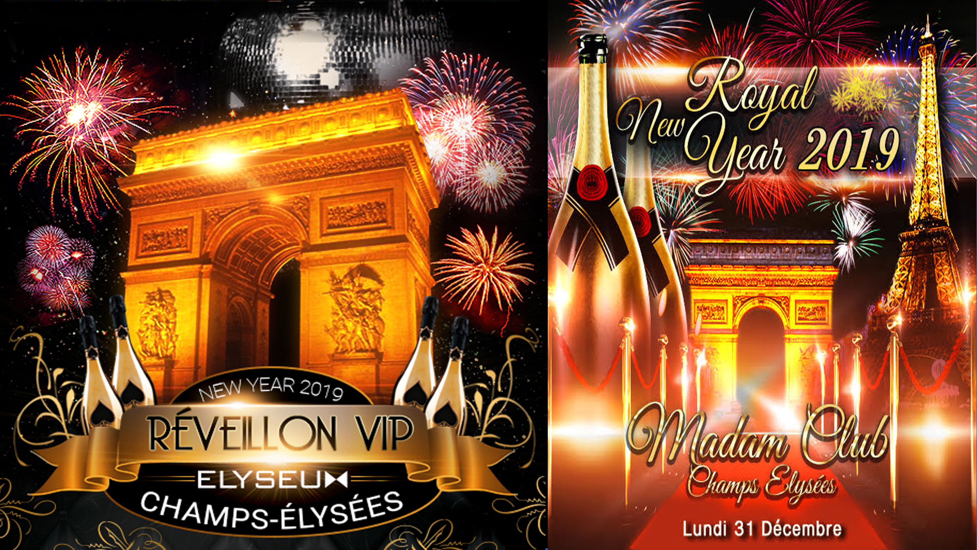 new, year, card, paris, whatsapp, facebook, greeting, viber, elyseum, messages, 4K, france, happy, HD Wallpaper