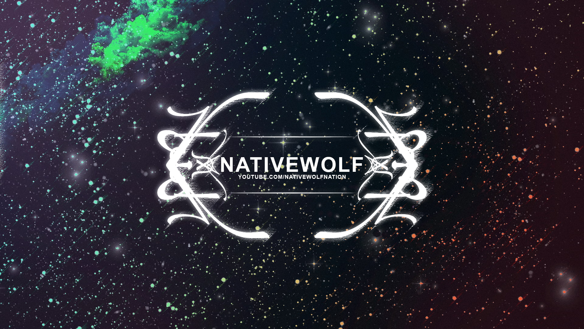 NativeWolf, thumbs up, 1080P, stars, sky, HD Wallpaper