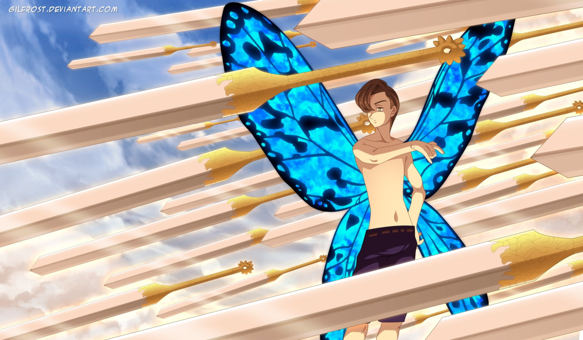 Anime, 1080P, The Seven Deadly Sins, King (The Seven Deadly Sins), HD Wallpaper