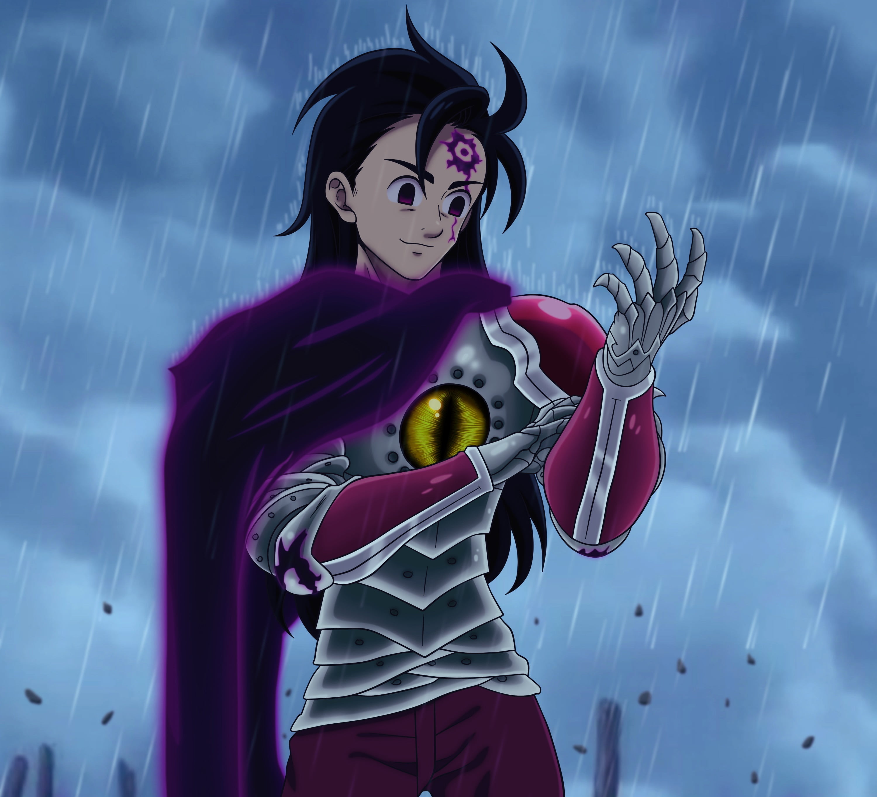 2K, Zeldris (The Seven Deadly Sins), Demon King (The Seven Deadly Sins), The Seven Deadly Sins, Anime, HD Wallpaper