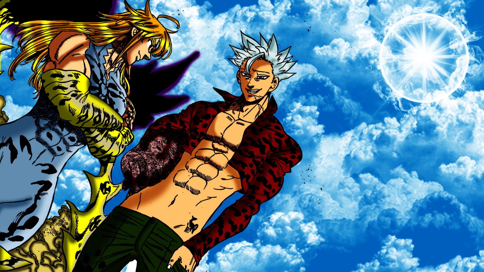 1080P, Ban (The Seven Deadly Sins), Demon King (The Seven Deadly Sins), Anime, The Seven Deadly Sins, HD Wallpaper