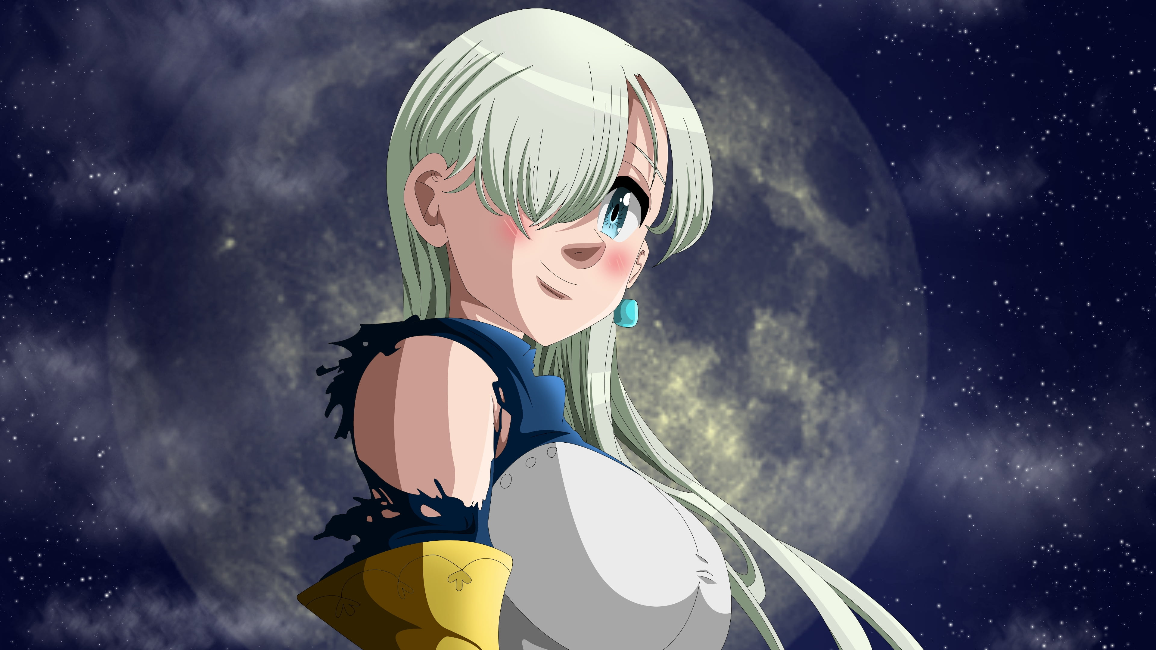 The Seven Deadly Sins, Anime, Elizabeth Liones, 4K, HD Wallpaper