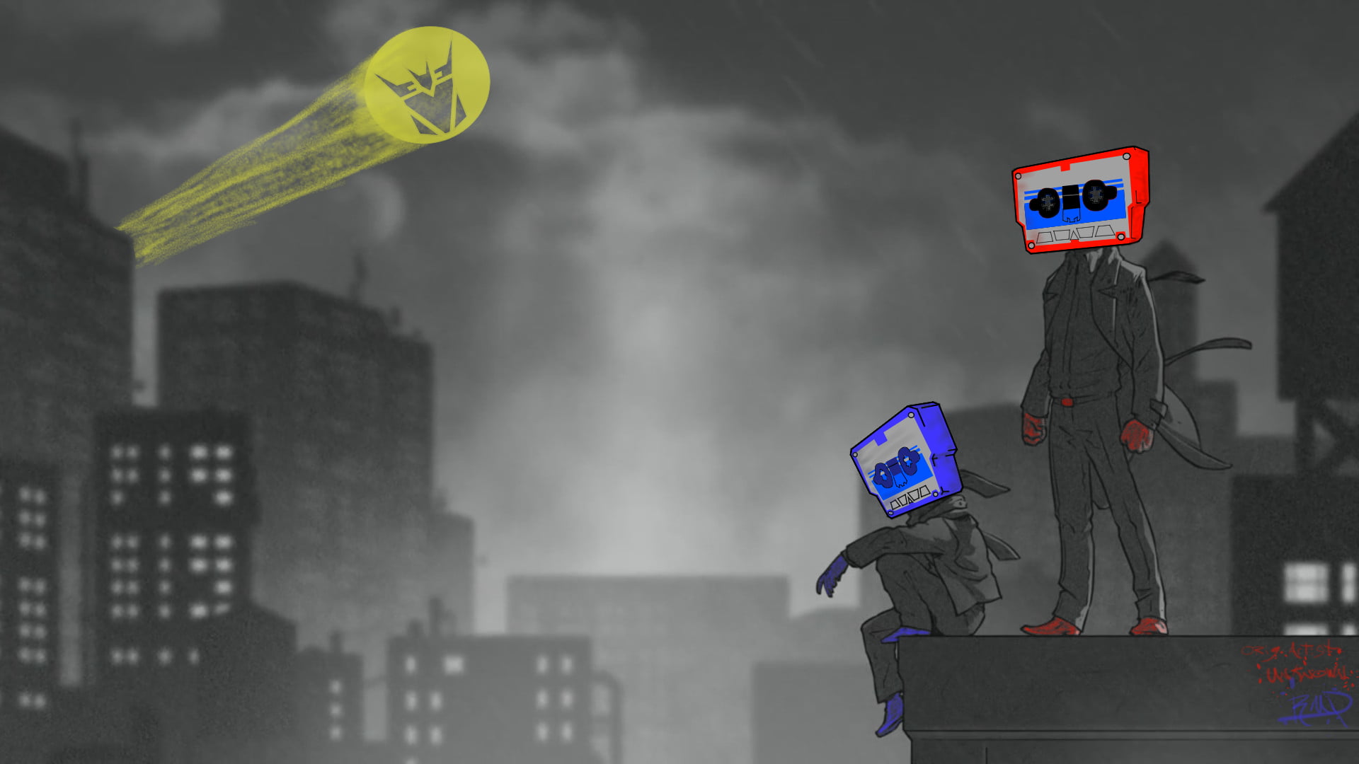 Unknown Artist, Frenzy, 1080P, edited, Transformers G1, RMP Edit, Rumble, fan art, HD Wallpaper