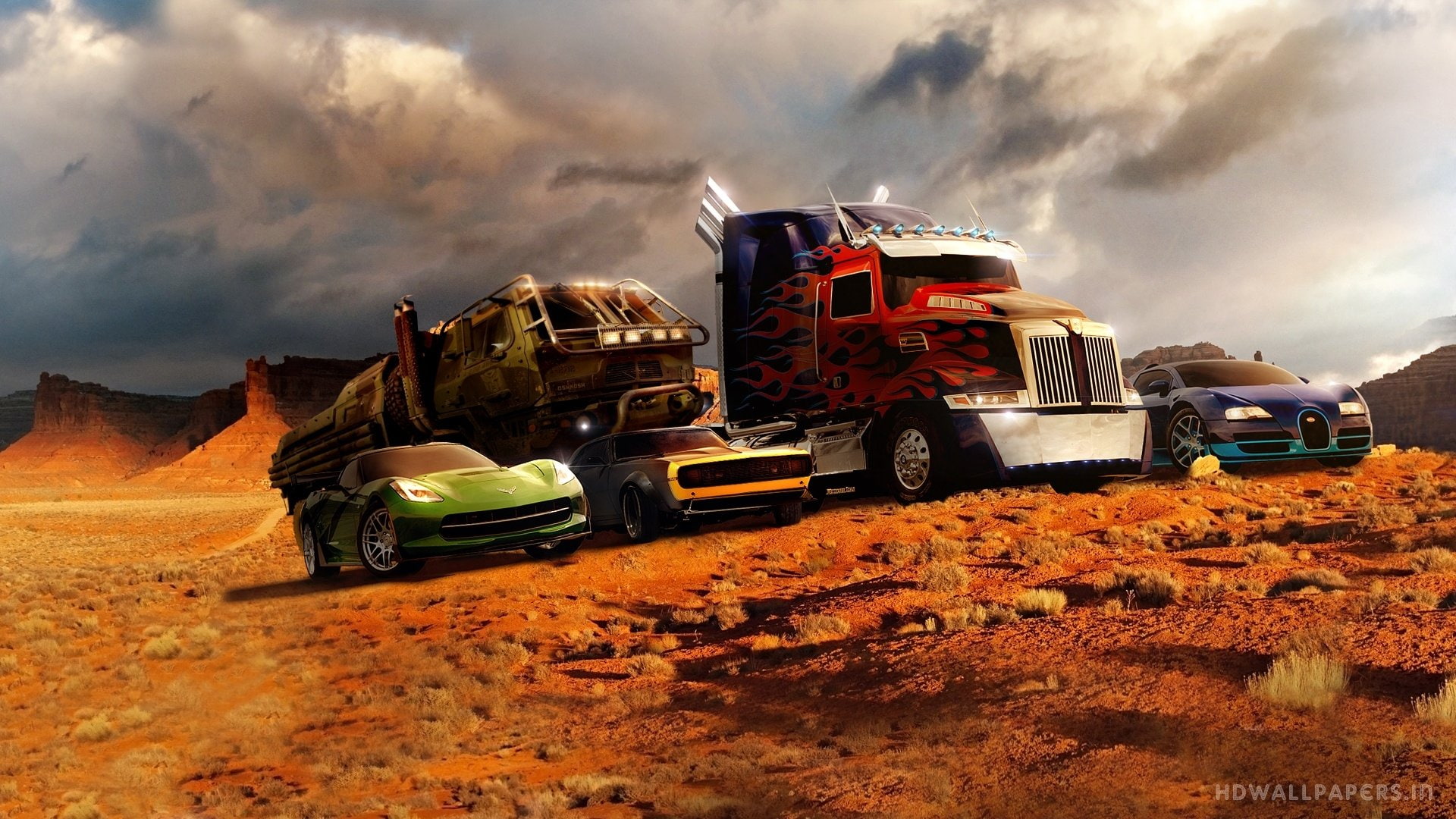 Optimus Prime, 1080P, Crosshairs (transformers), Transformers, Transformers: Age of Extinction, HD Wallpaper
