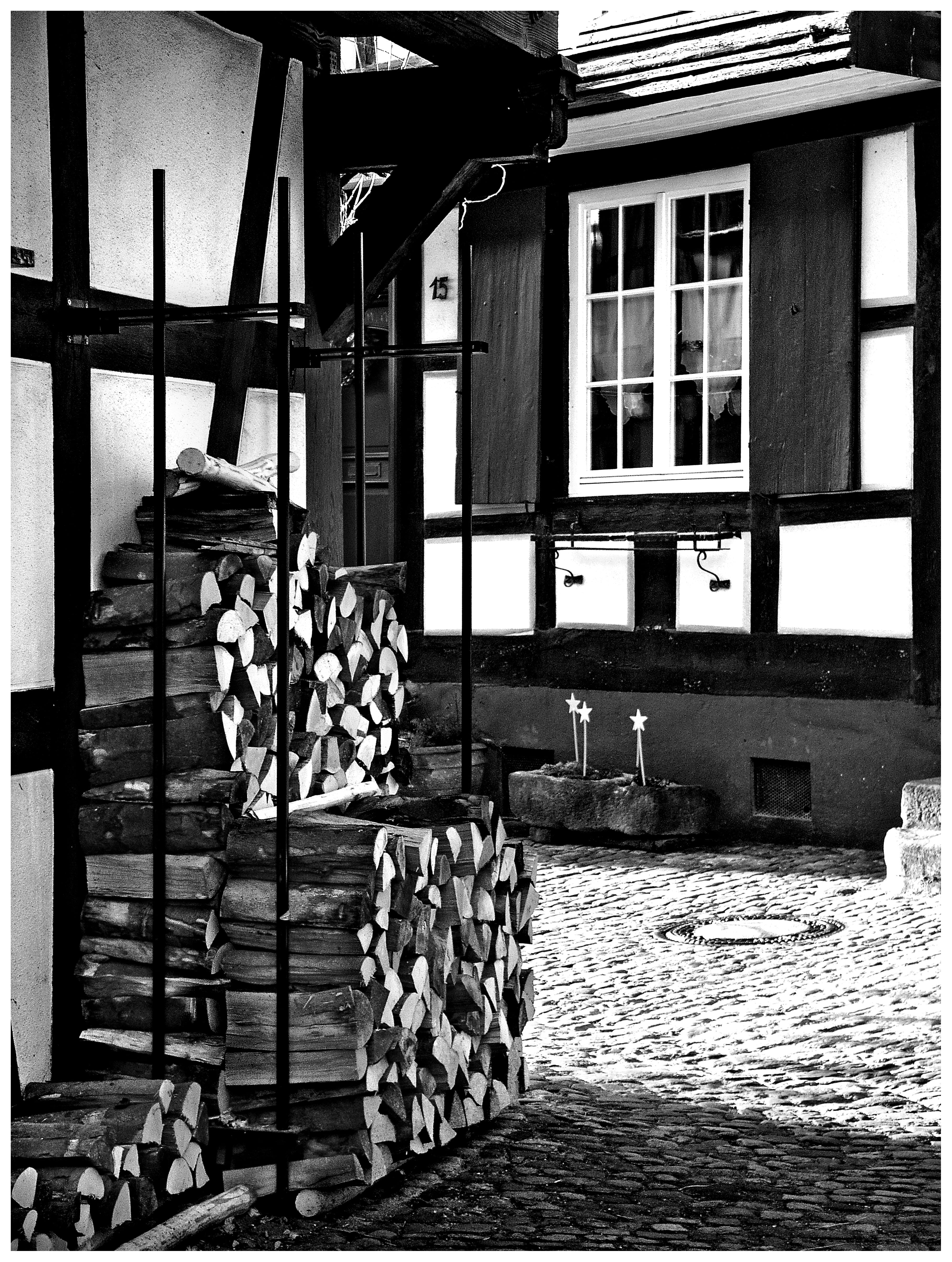 architecture, window, gengenbach, old town, holzstapel, wall, transfer print, water, outdoors, built structure, railing, angel lane, building exterior, Phone HD Wallpaper