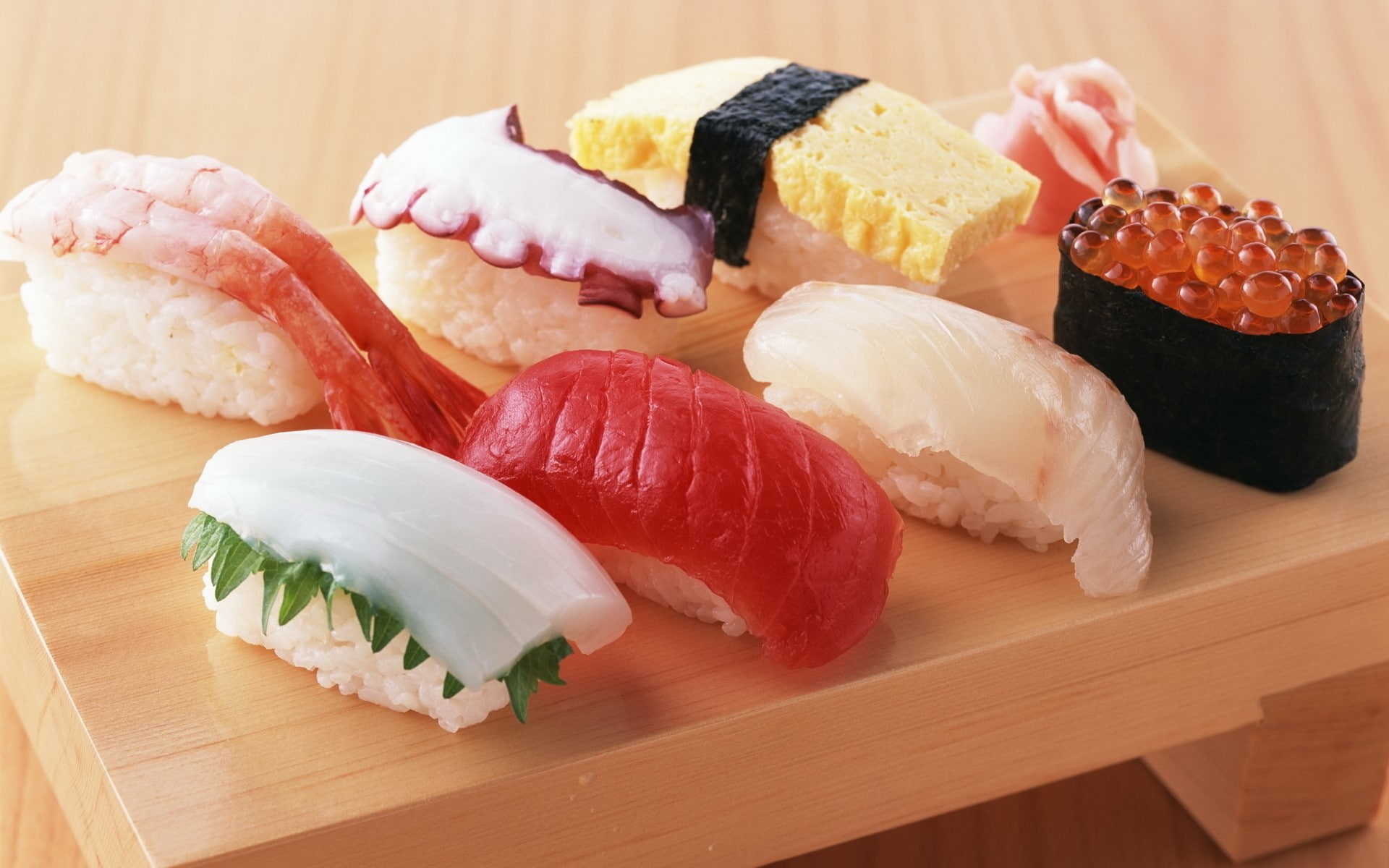 food, choice, japanese food, Rice, freshness, Allsorts, plate, seafood, food and drink, wellbeing, Sushi, healthy eating, animal, 1080P, fish, ready-to-eat, HD Wallpaper